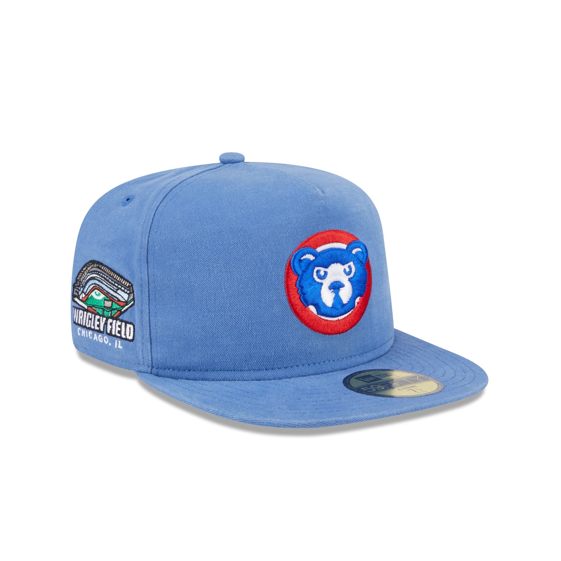 Chicago Cubs Championship Side Flag 59FIFTY A-Frame Fitted Hat - Image 3