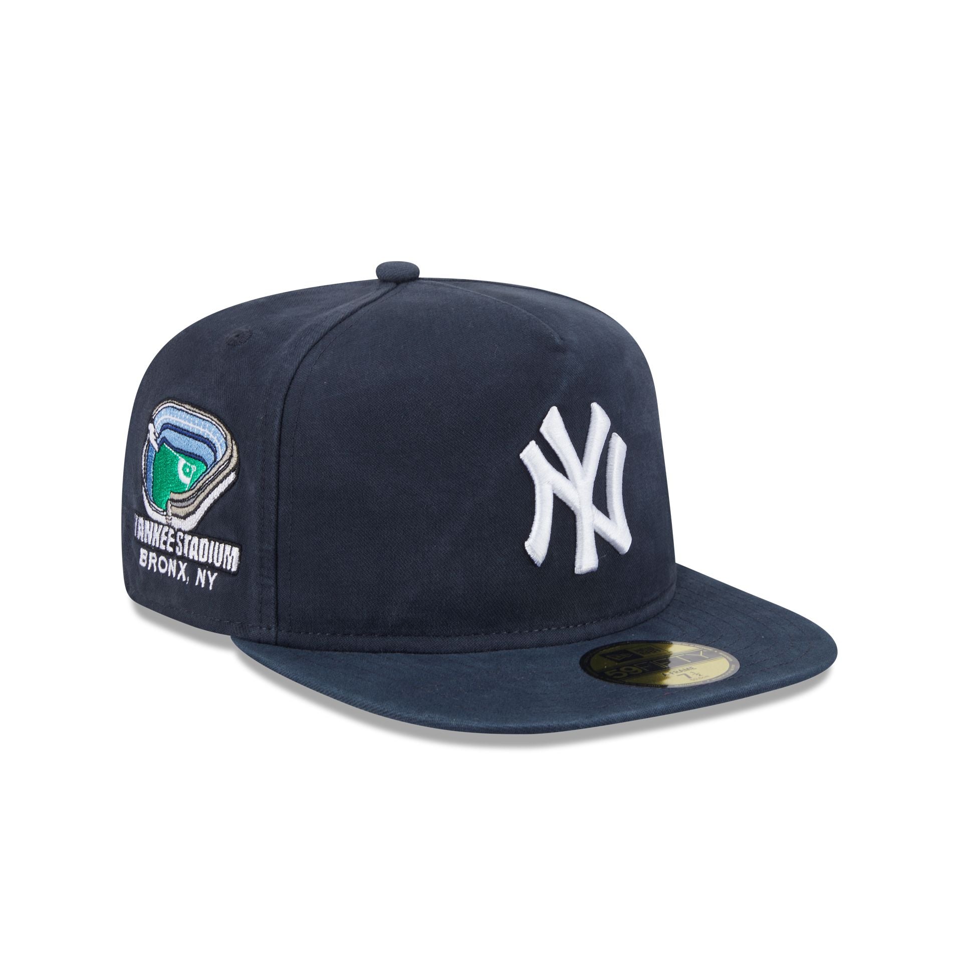 New York Yankees Championship Side Flag 59FIFTY A-Frame Fitted Hat - Image 3
