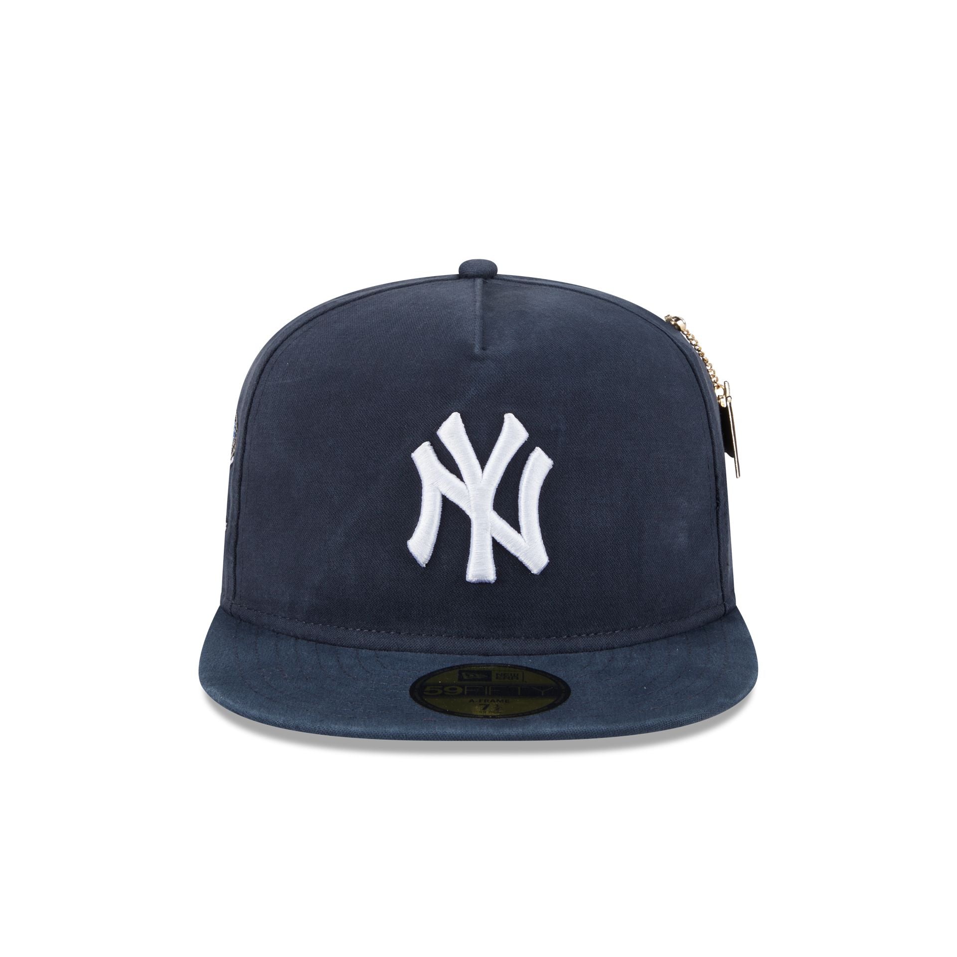 New York Yankees Championship Side Flag 59FIFTY A-Frame Fitted Hat - Image 2