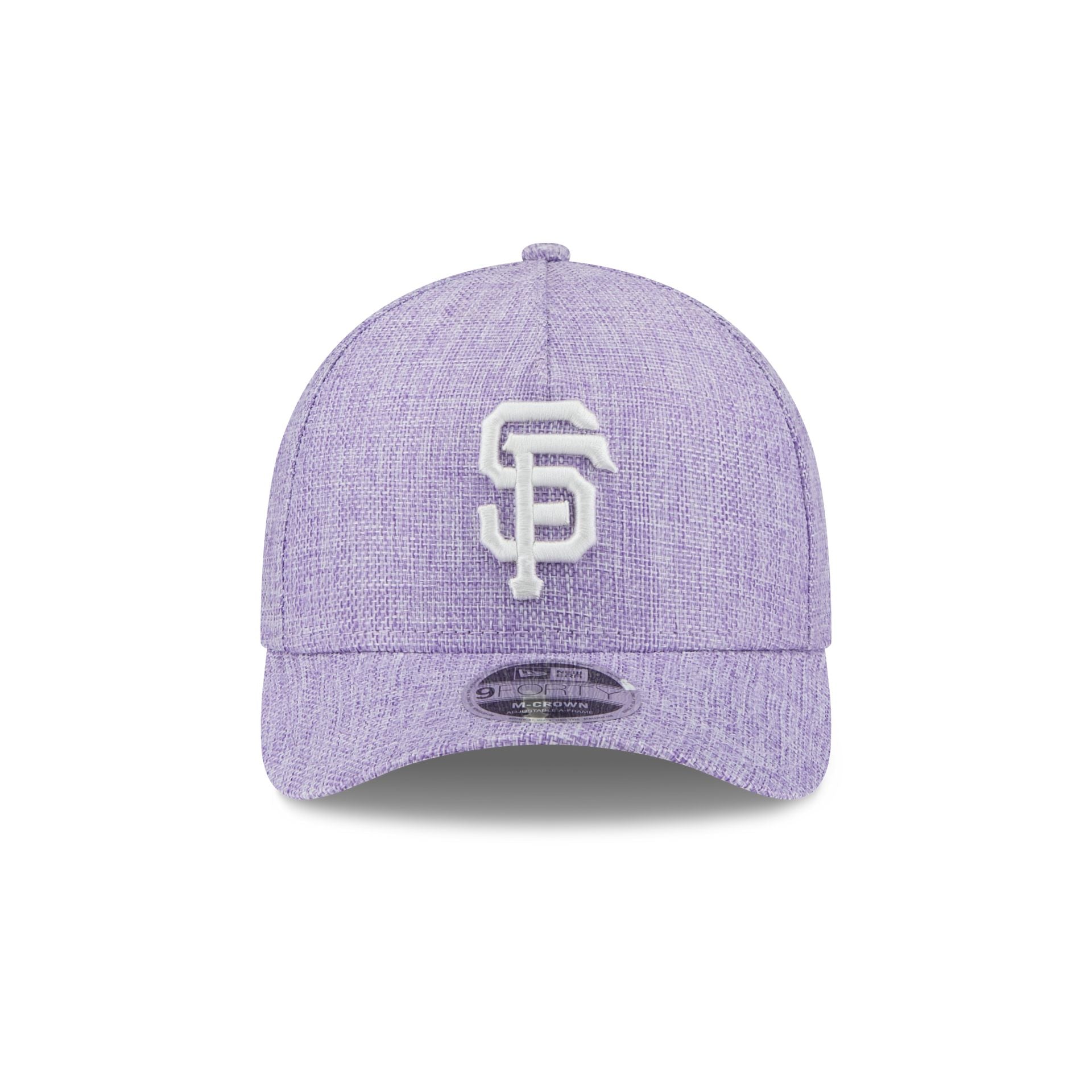 San Francisco Giants Cotton Weave Purple 9FORTY M-Crown A-Frame Snapback Hat - Image 2