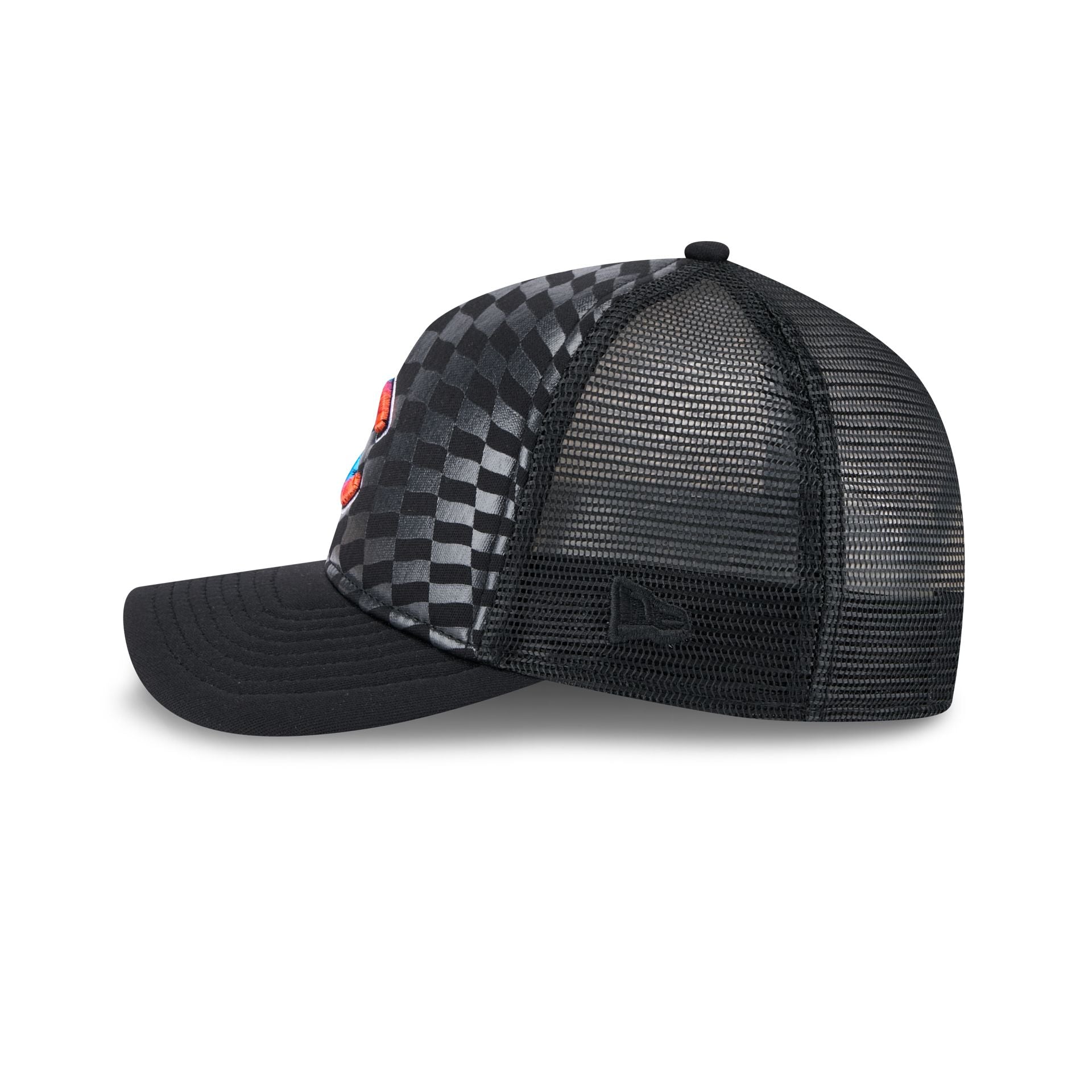 Chicago Cubs Gradient Raceway 9FORTY M-Crown A-Frame Trucker Hat - Image 4