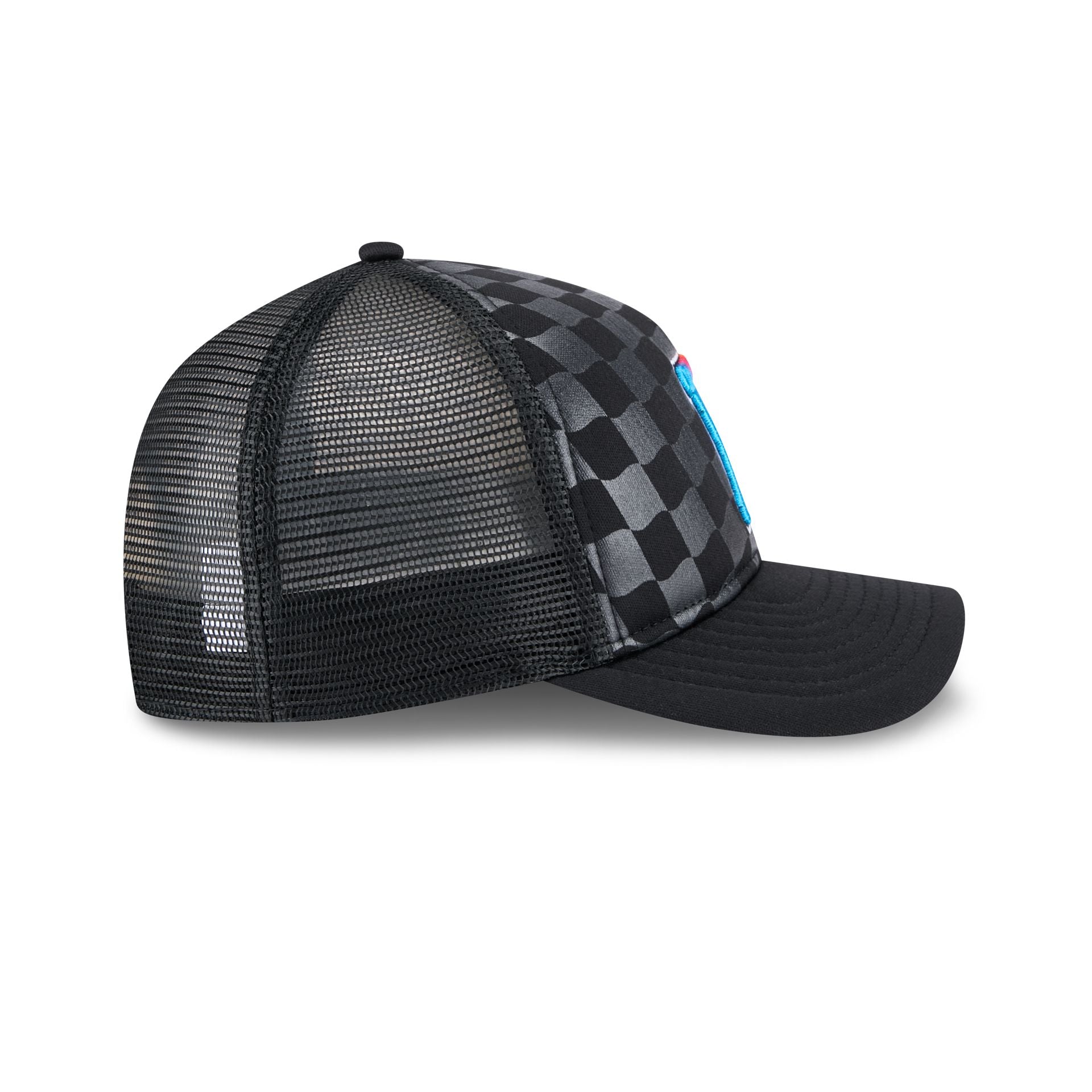 Pittsburgh Pirates Gradient Raceway 9FORTY M-Crown A-Frame Trucker Hat - Image 5