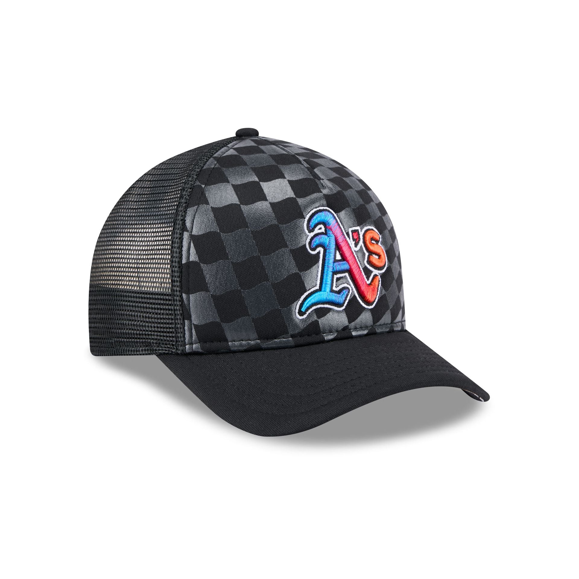 Athletics Gradient Raceway 9FORTY M-Crown A-Frame Trucker Hat - Image 3
