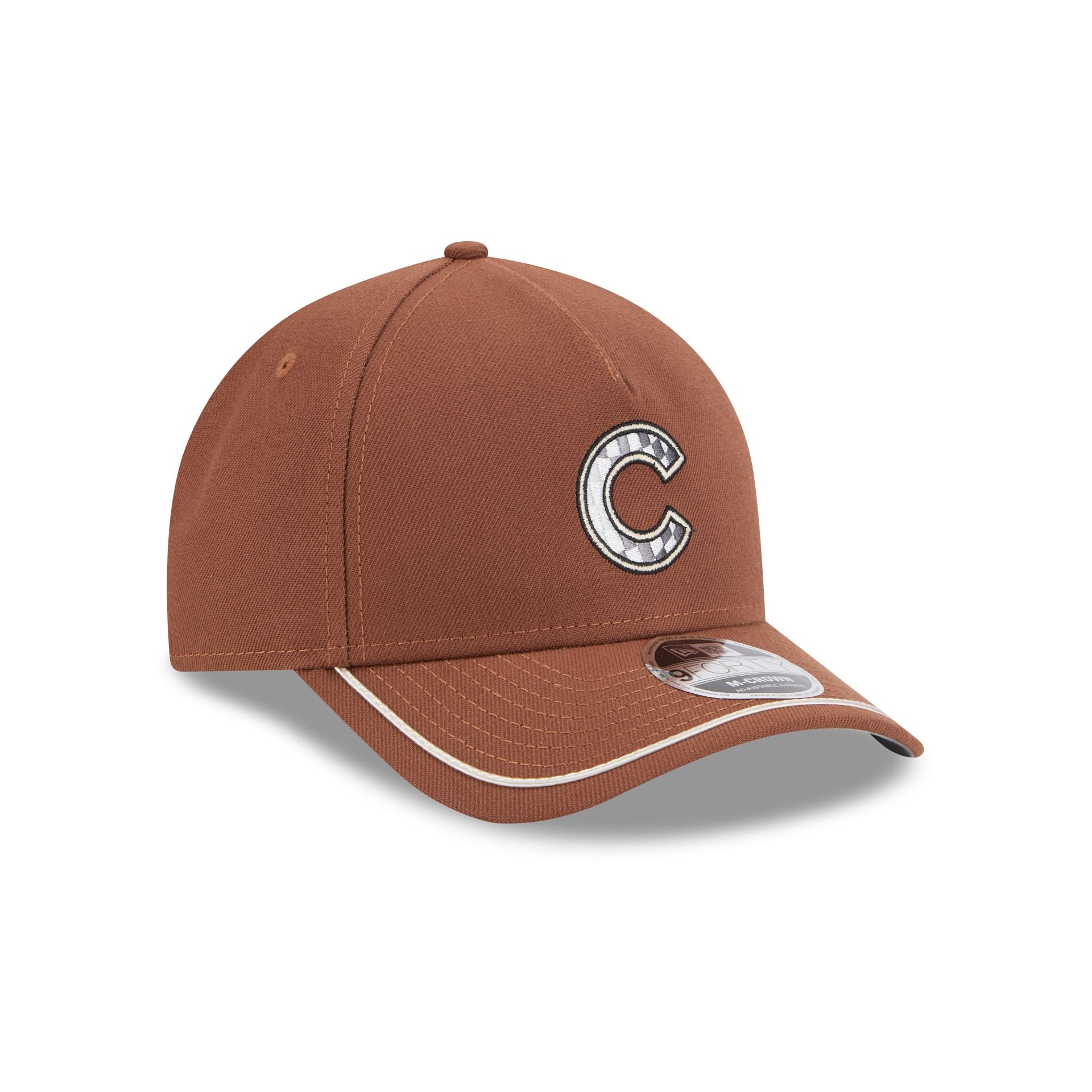 Chicago Cubs Motorsport 9FORTY M-Crown A-Frame Snapback Hat - Image 2