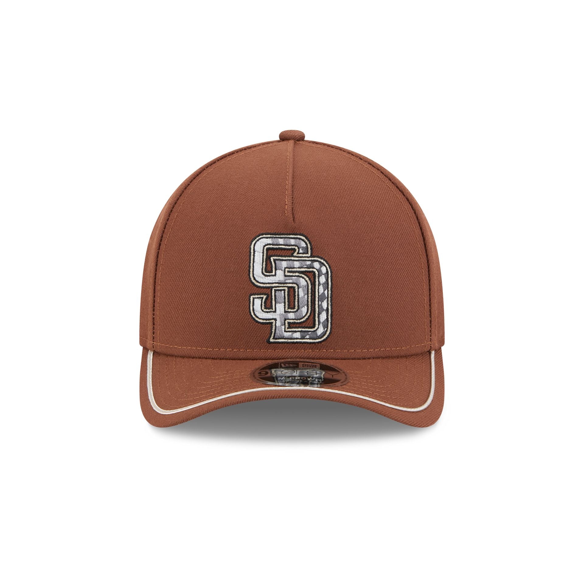 San Diego Padres Motorsport 9FORTY M-Crown A-Frame Snapback Hat - Image 2