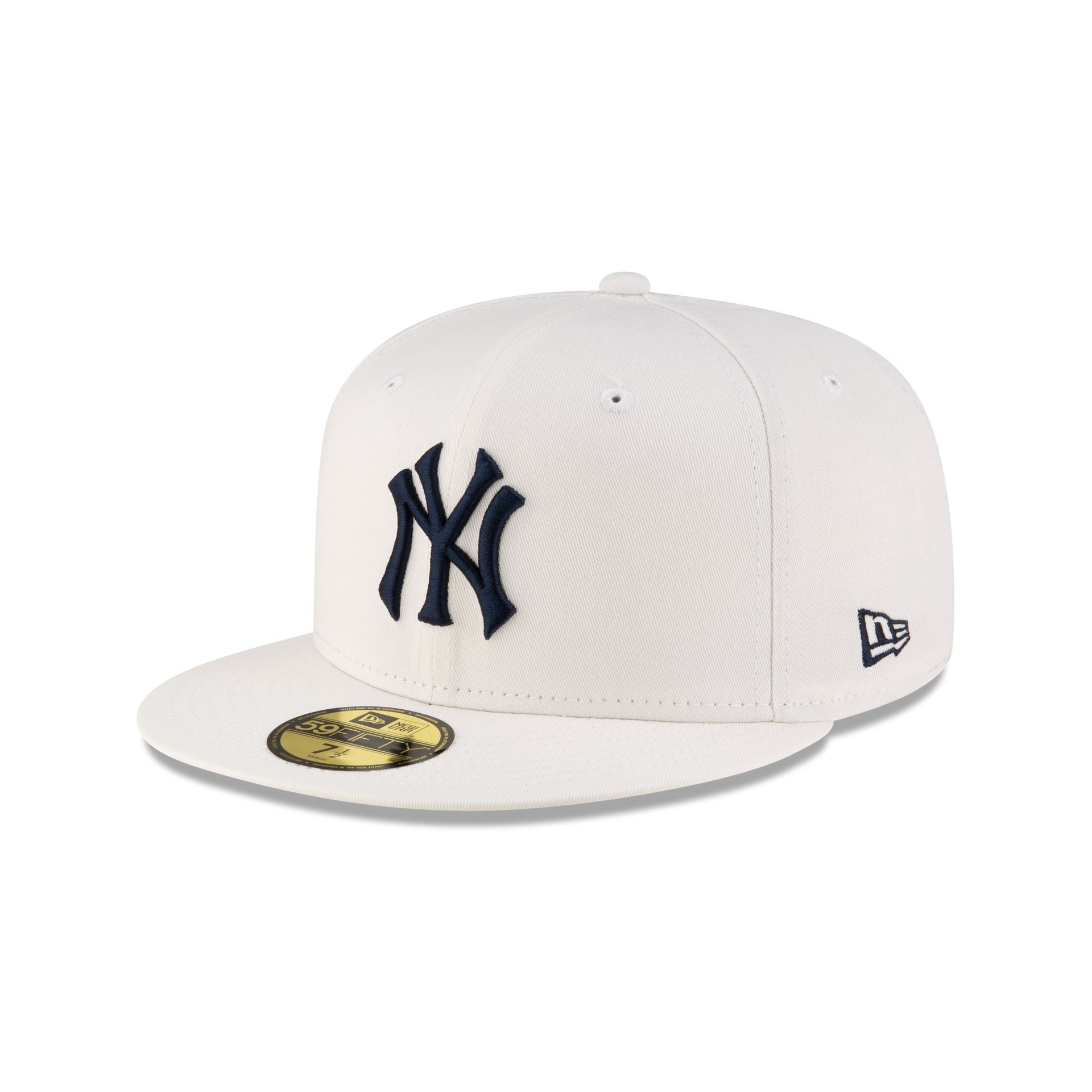 New York or Nowhere x New York Yankees White Logo 59FIFTY Fitted Hat - Image 3