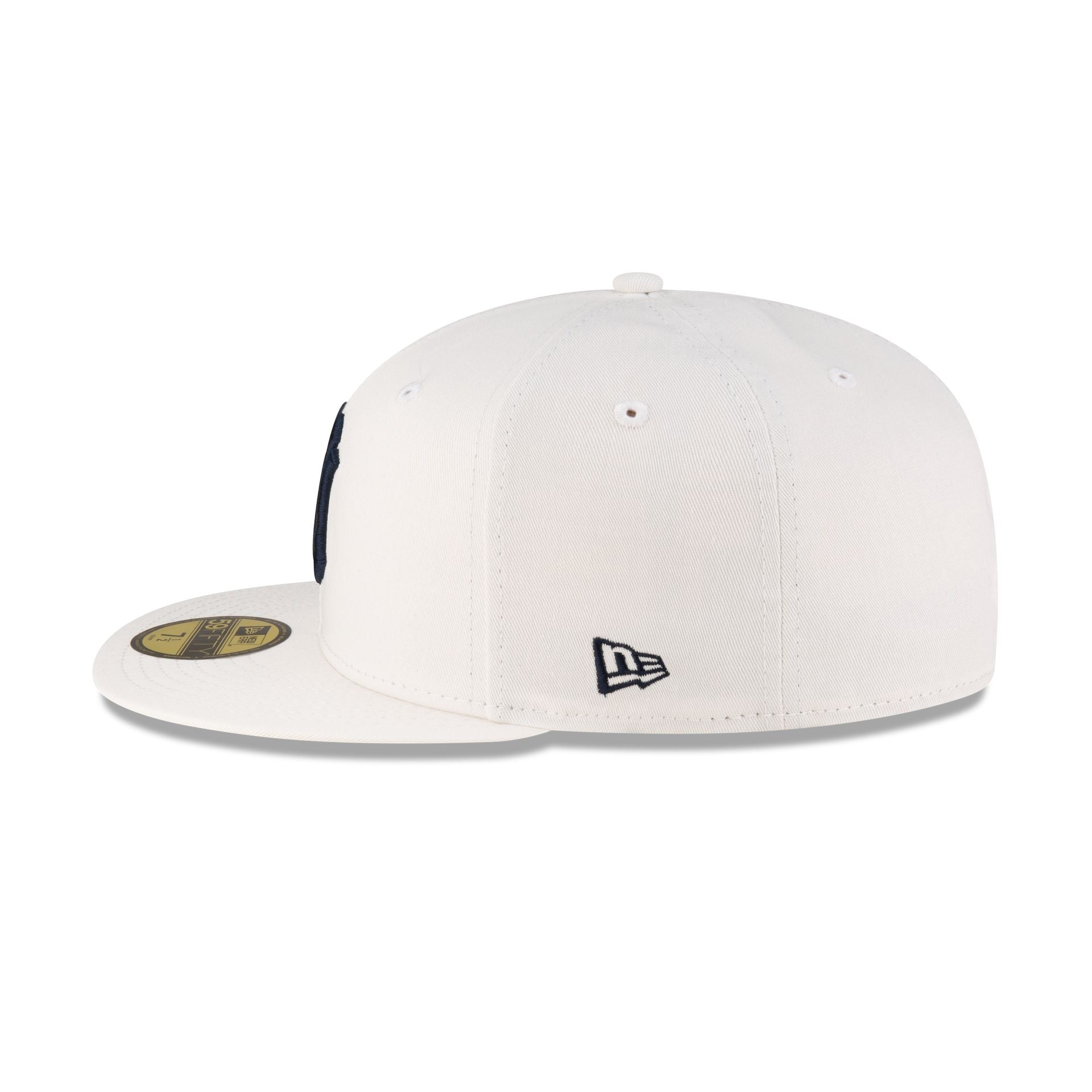 New York or Nowhere x New York Yankees White Logo 59FIFTY Fitted Hat - Image 5