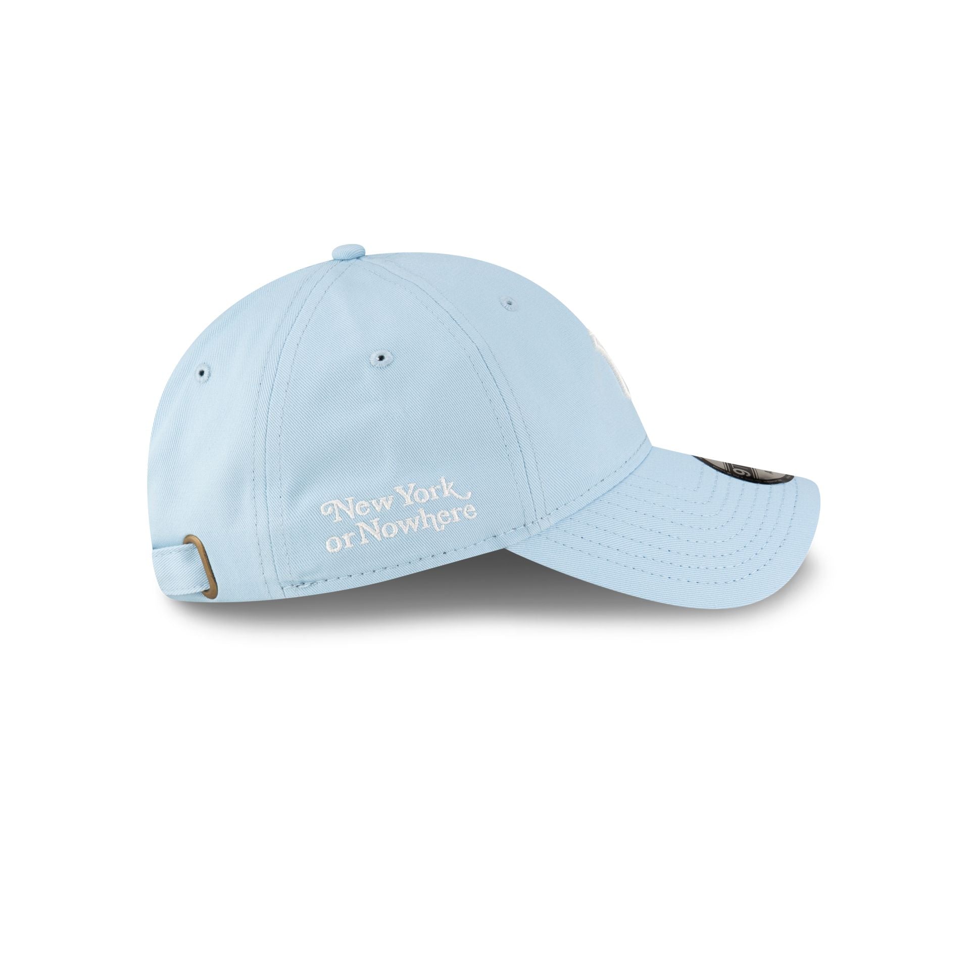 New York or Nowhere x New York Yankees Blue Logo 9TWENTY Adjustable Hat - Image 4