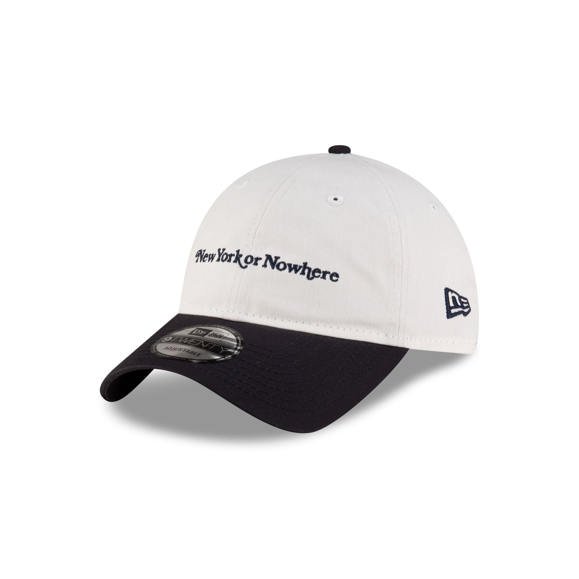 New York or Nowhere x New York Yankees White Wordmark 9TWENTY Adjustable Hat - Image 3