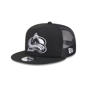 Colorado Avalanche Black 9FIFTY Trucker Hat