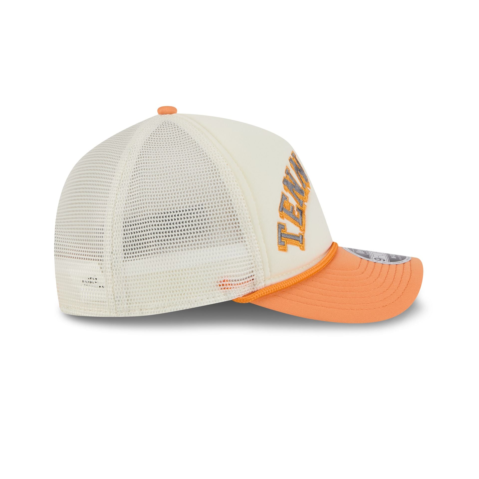Tennessee Volunteers Chrome Arch 9FORTY M-Crown A-Frame Trucker Hat - Image 5