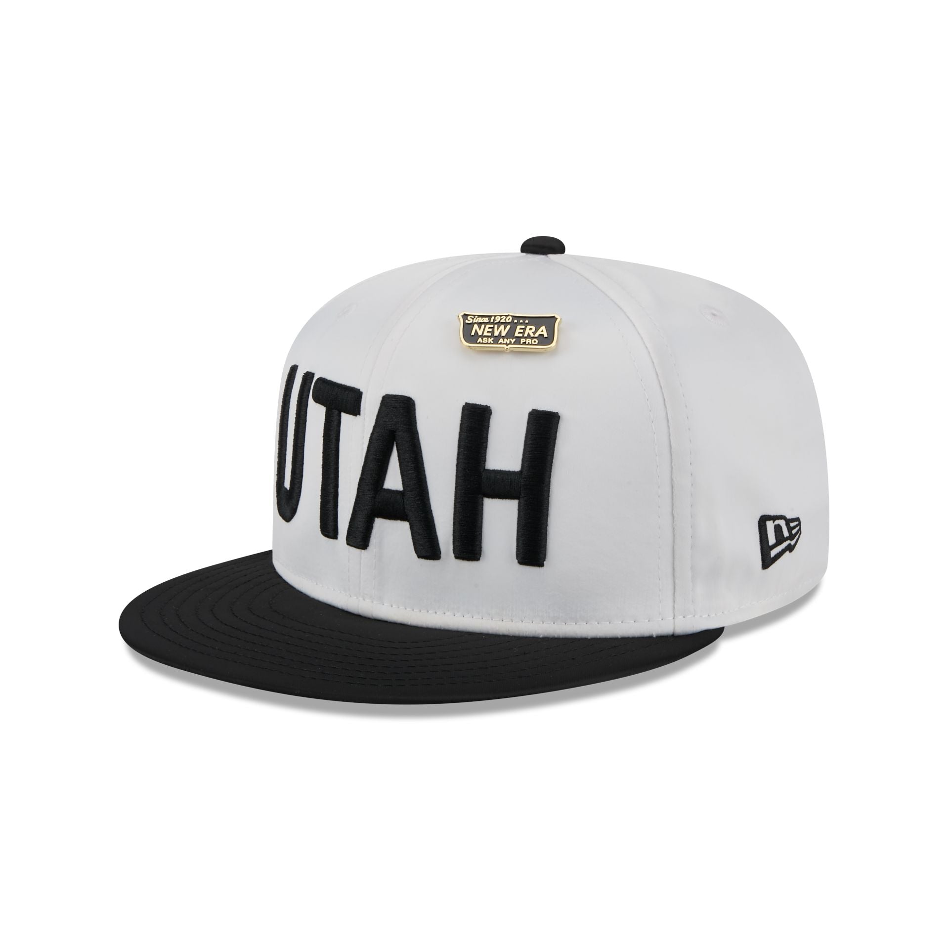 Utah Jazz Satin Pin 9FIFTY Snapback Hat - Image 3