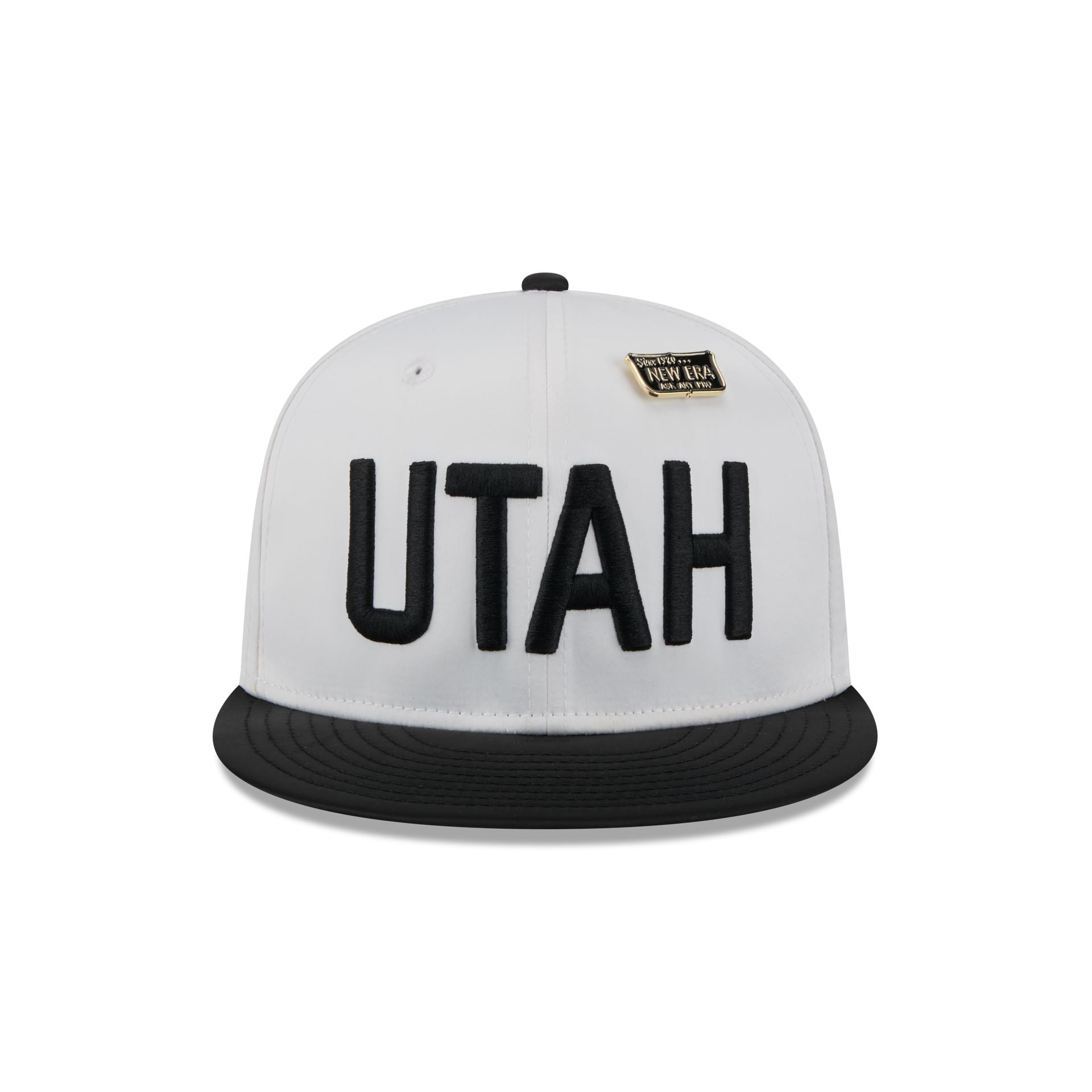 Utah Jazz Satin Pin 9FIFTY Snapback Hat - Image 2