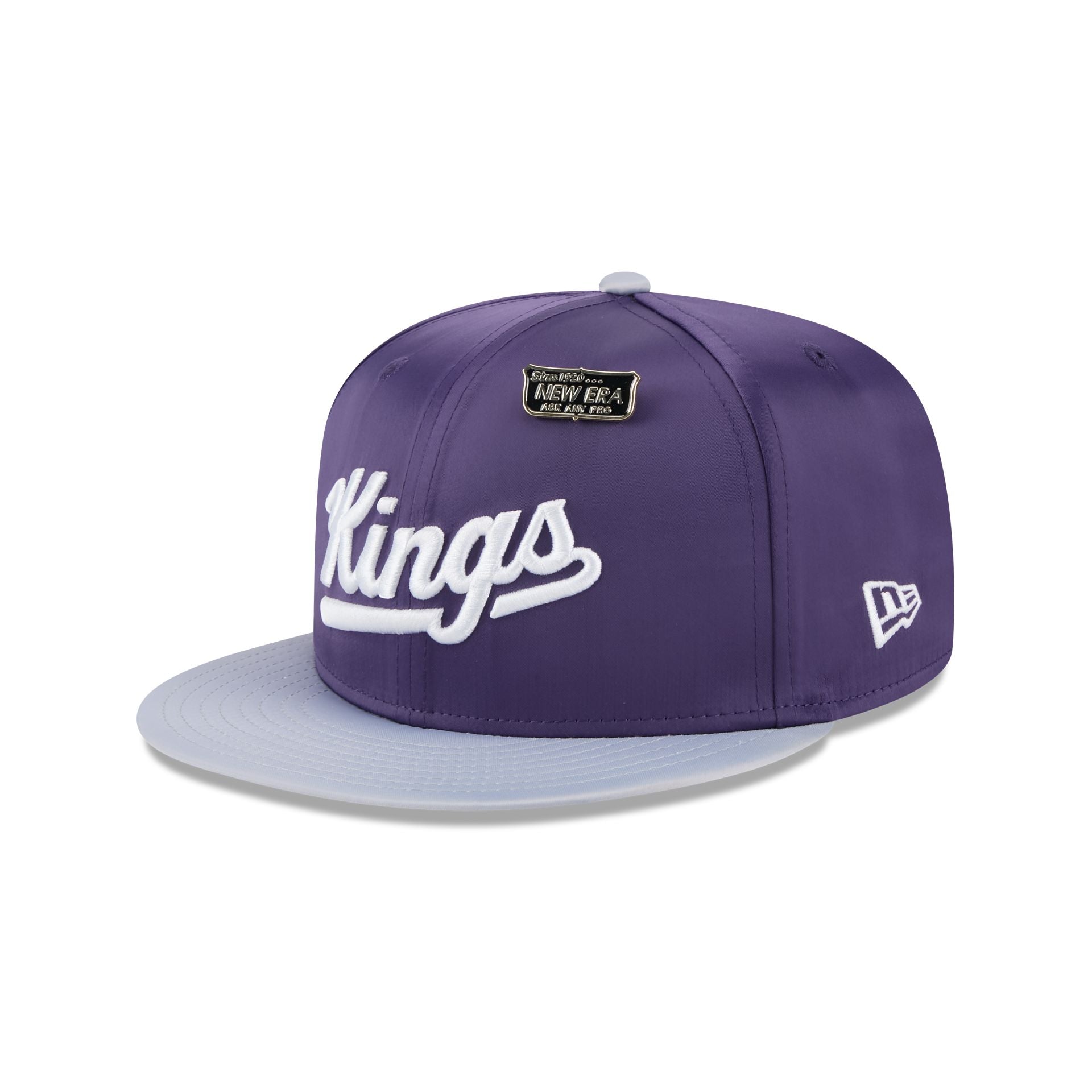 Sacramento Kings Satin Pin 9FIFTY Snapback Hat - Image 3
