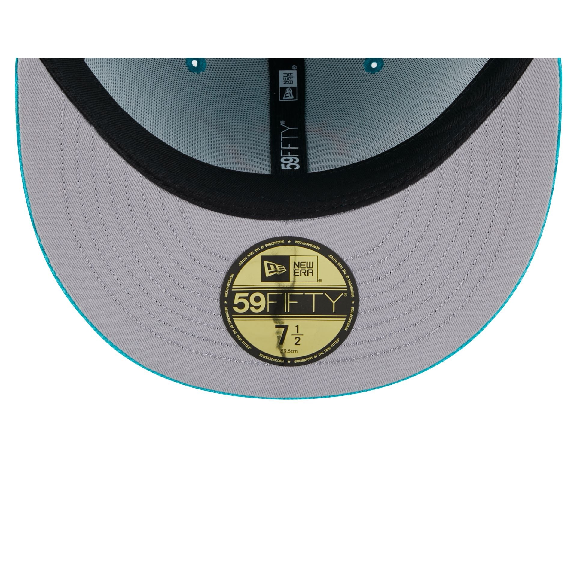 Just Caps Floral Corduroy Miami Dolphins 59FIFTY Fitted Hat - Image 7