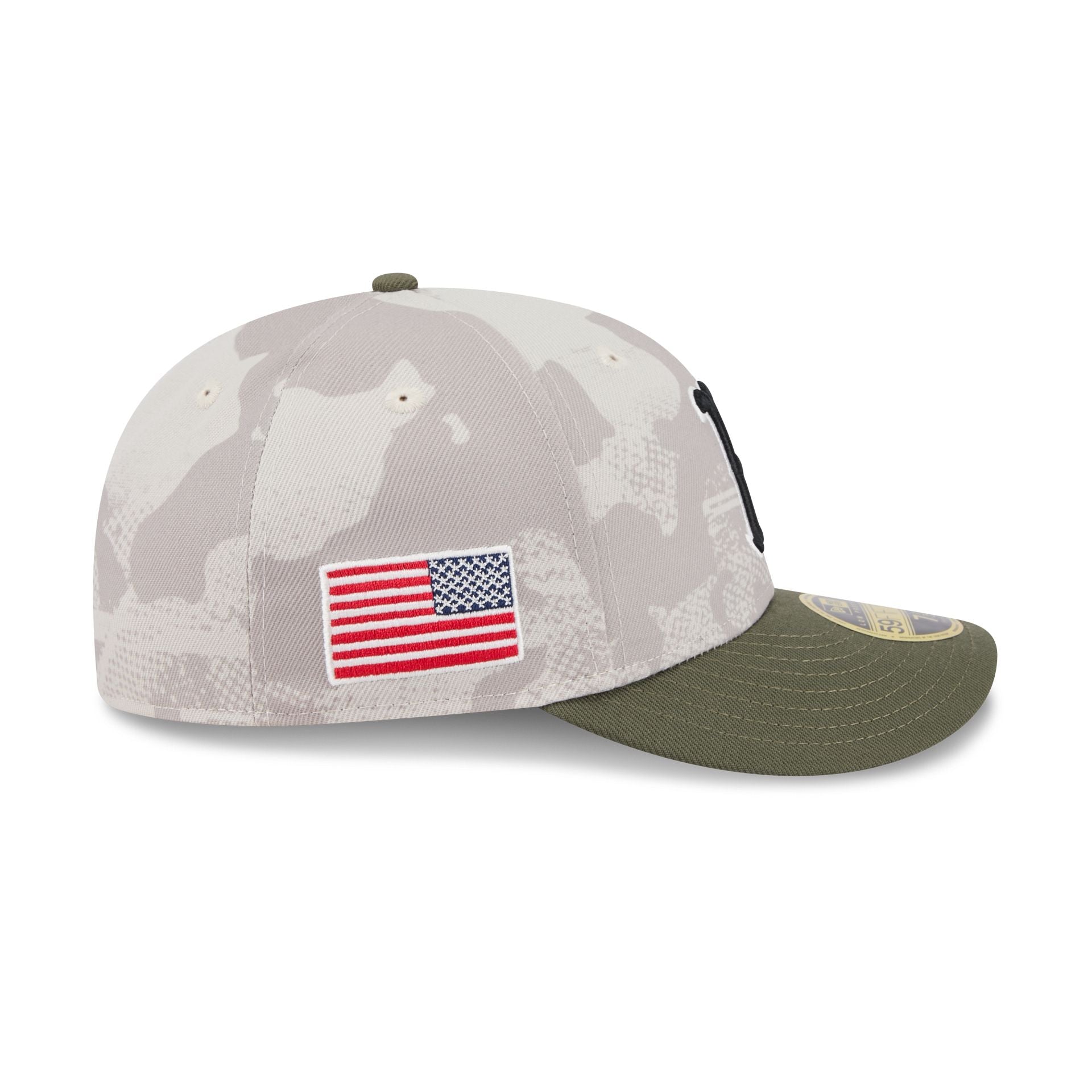 Boston Red Sox Armed Forces Day 2025 Low Profile 59FIFTY Fitted Hat - Image 4