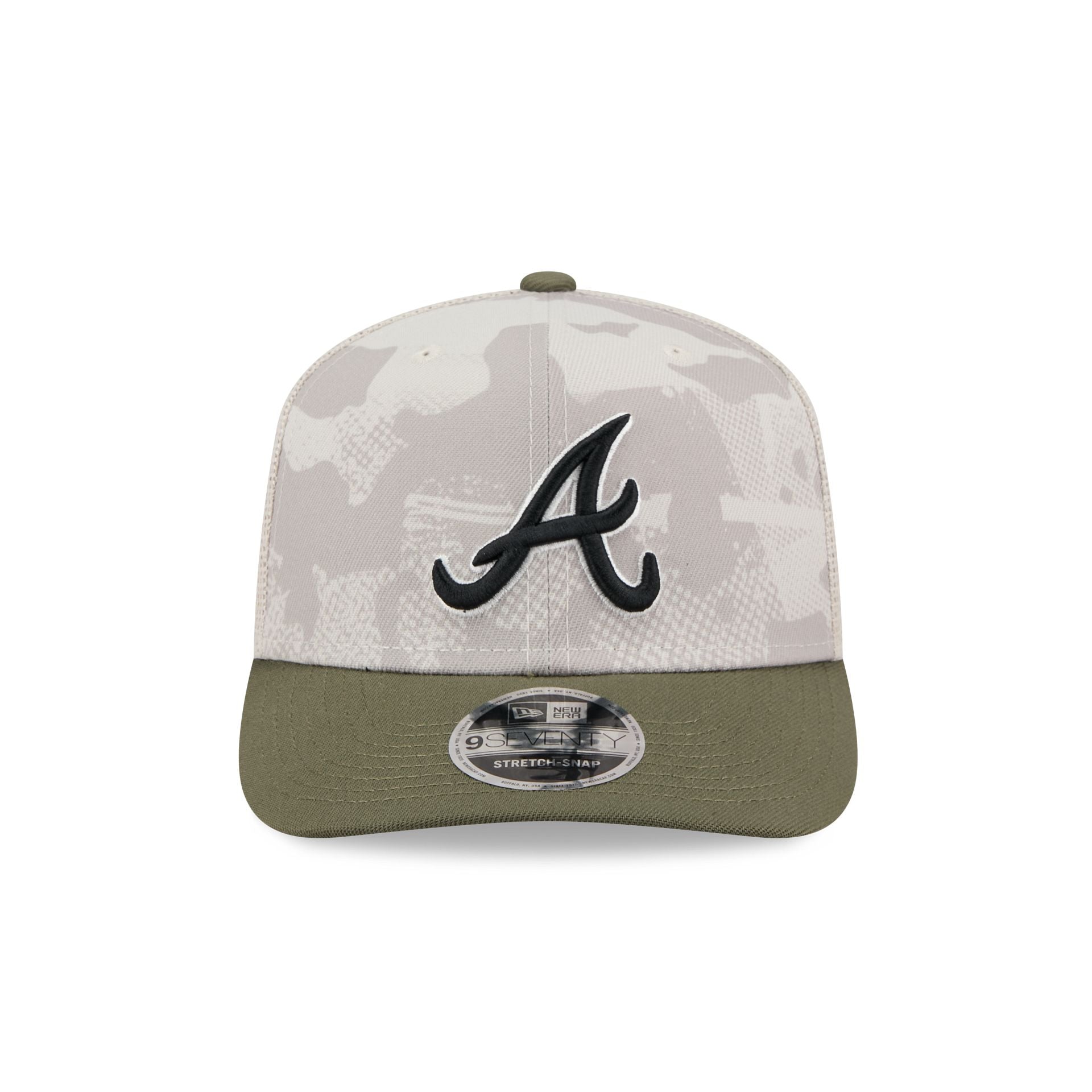 Atlanta Braves Armed Forces Day 2025 9SEVENTY Trucker Hat - Image 2