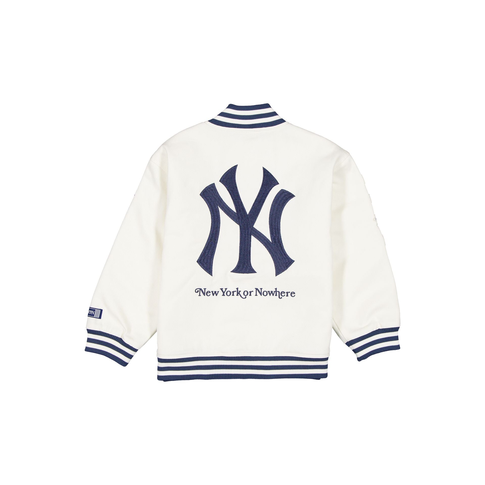 New York or Nowhere x New York Yankees White Youth Jacket - Image 2