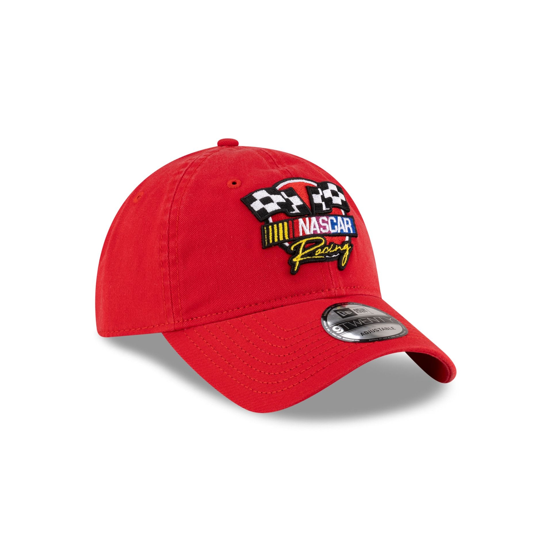 NASCAR Classics Flags Red 9TWENTY Adjustable Hat - Image 3