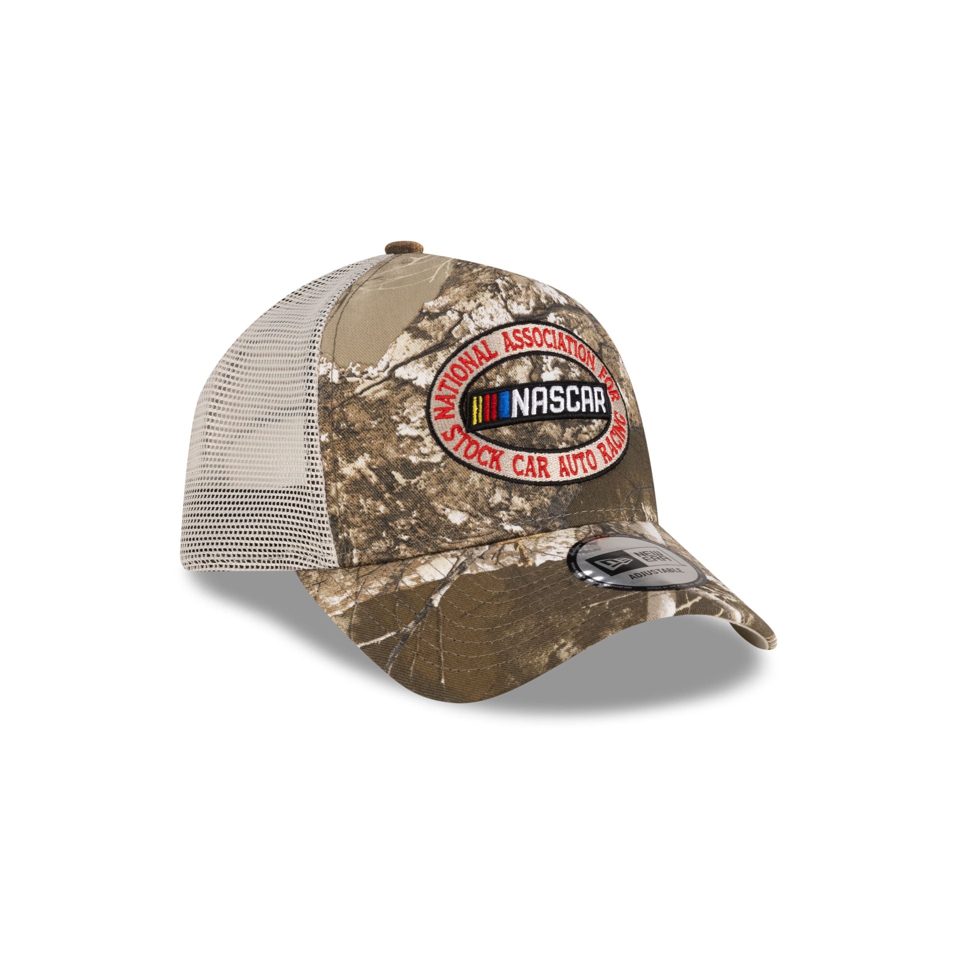 NASCAR Classics Realtree Camo 9FORTY A-Frame Trucker Hat - Image 3