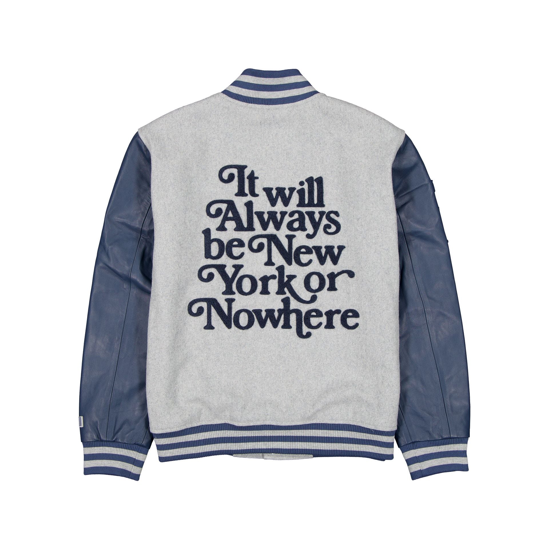 New York or Nowhere x New York Yankees Gray Jacket - Image 2