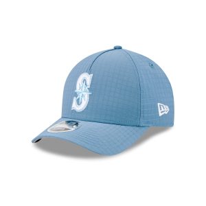Seattle Mariners Blue Ripstop 9FORTY M-Crown A-Frame Snapback Hat