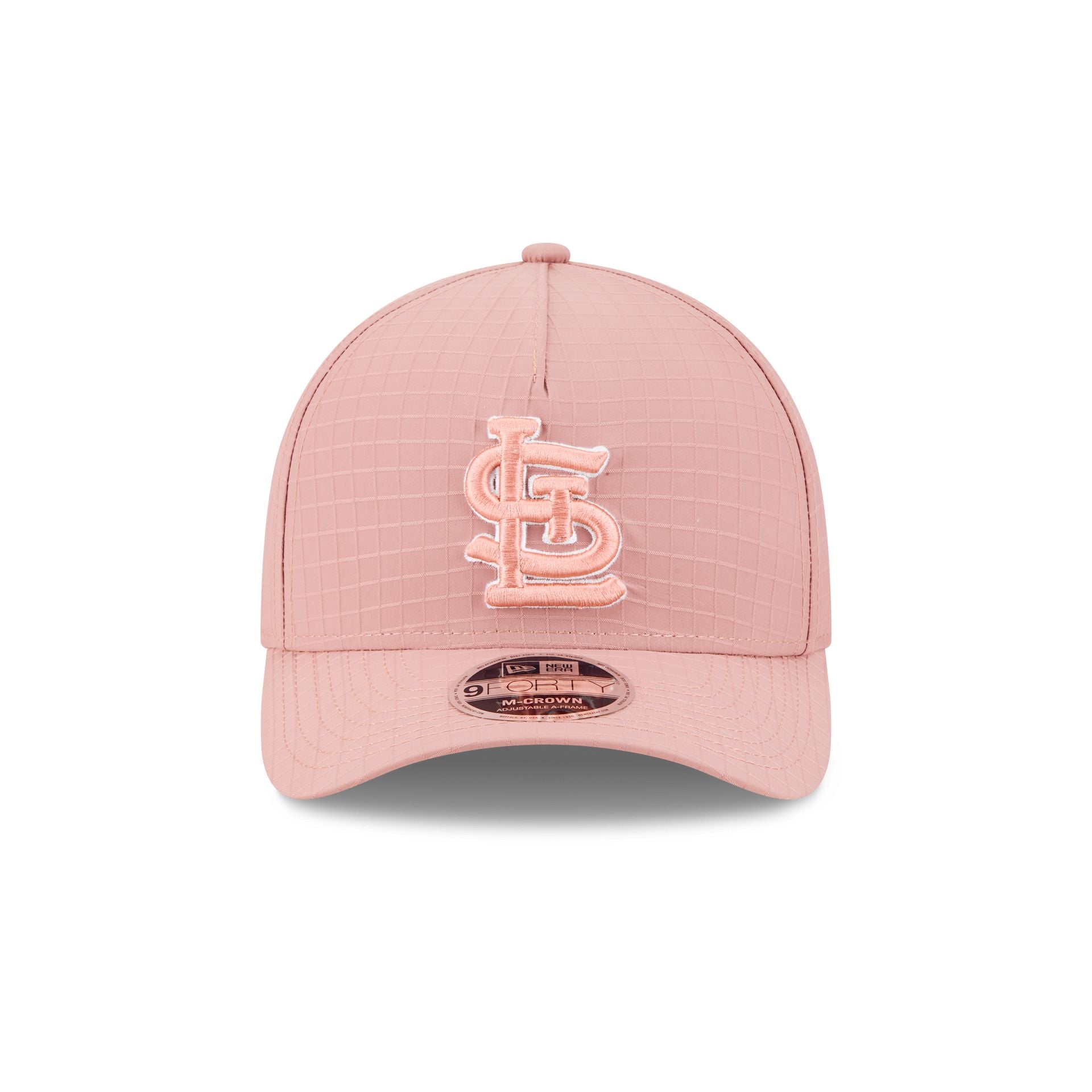 St. Louis Cardinals Pink Ripstop 9FORTY M-Crown A-Frame Snapback Hat - Image 2