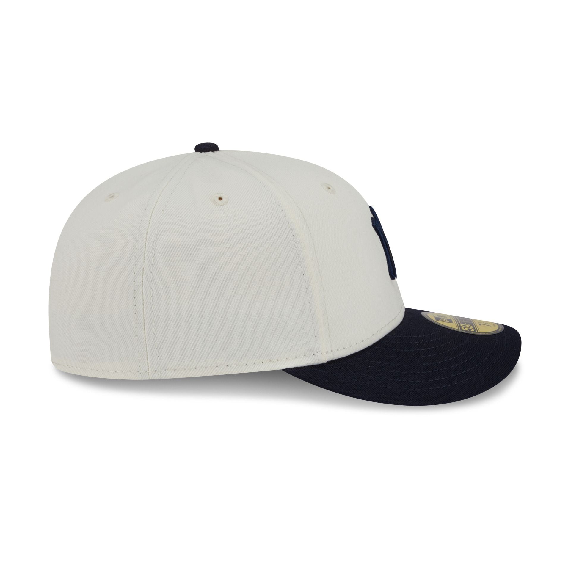 New York Yankees Tonal Florals White 59FIFTY Fitted Hat - Image 5