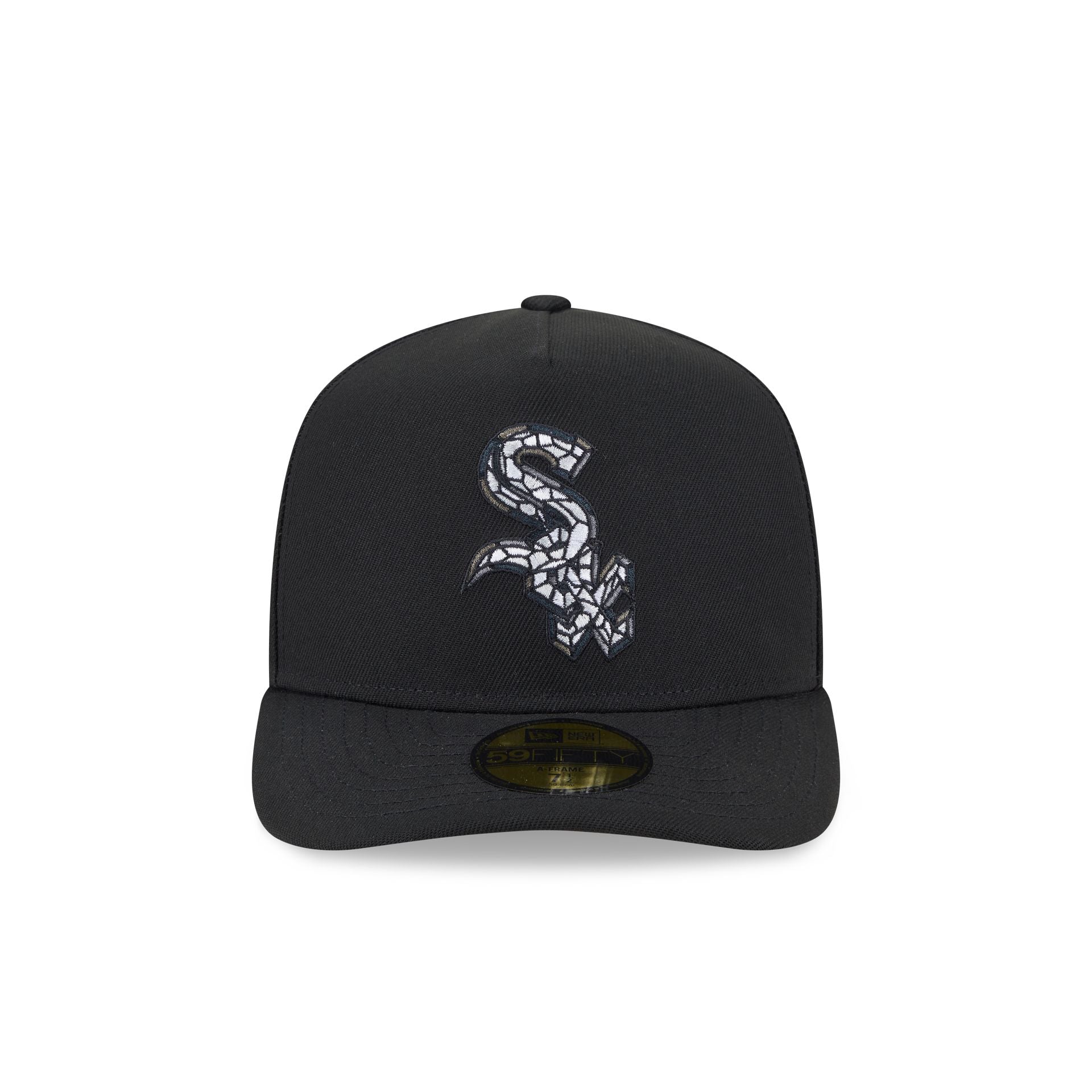 Chicago White Sox Stained Glass 59FIFTY A-Frame Fitted Hat - Image 2
