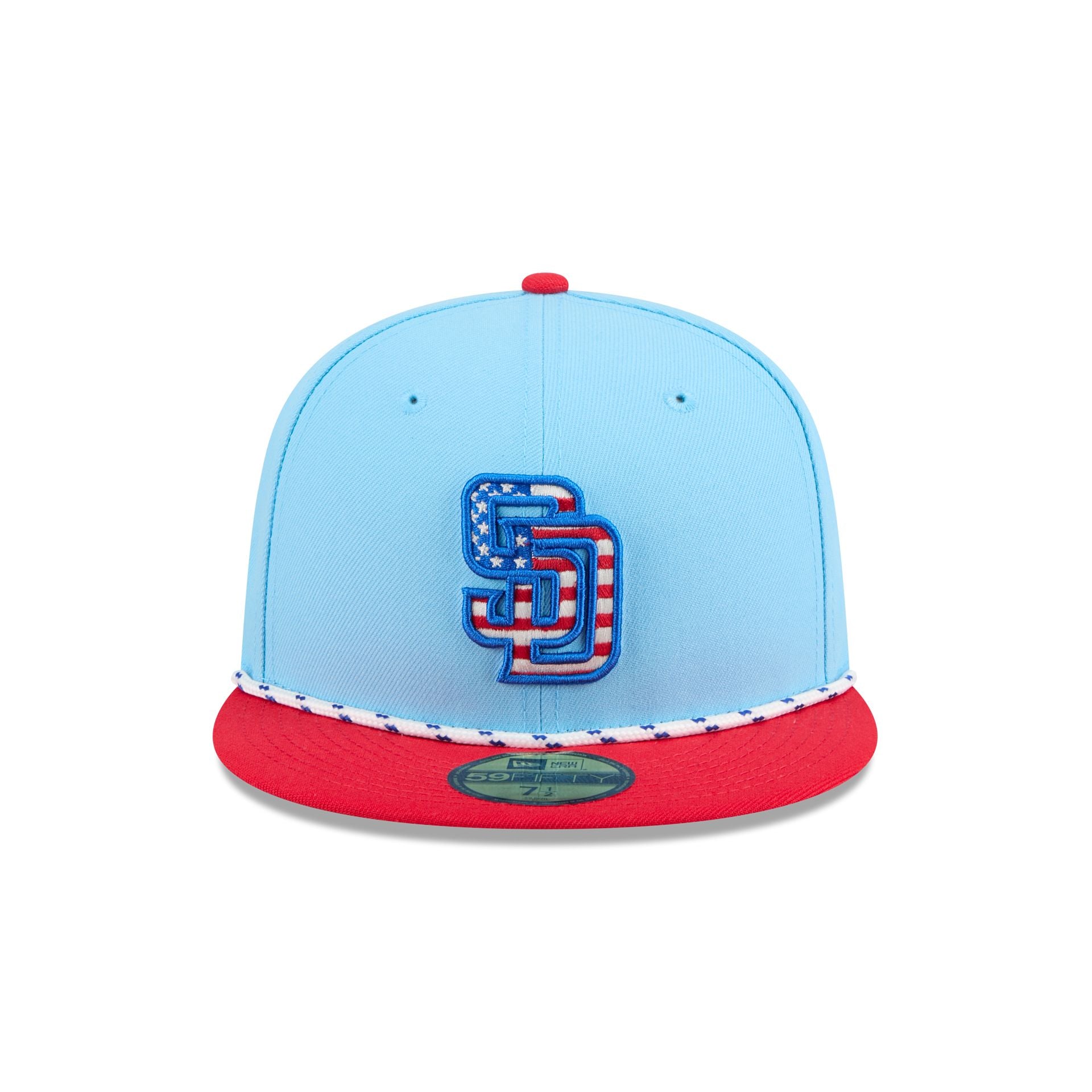 San Diego Padres Independence Day 2025 59FIFTY Fitted Hat - Image 2