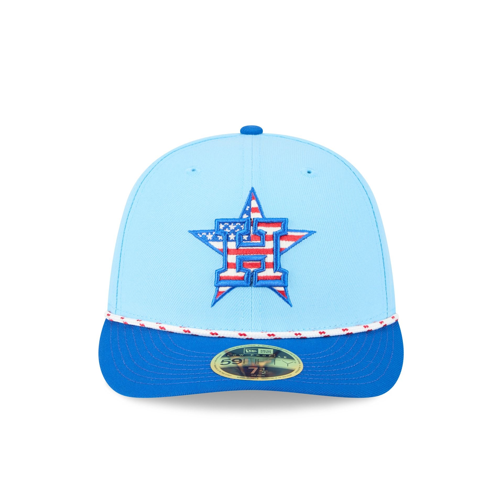 Houston Astros Independence Day 2025 Low Profile 59FIFTY Fitted Hat - Image 2