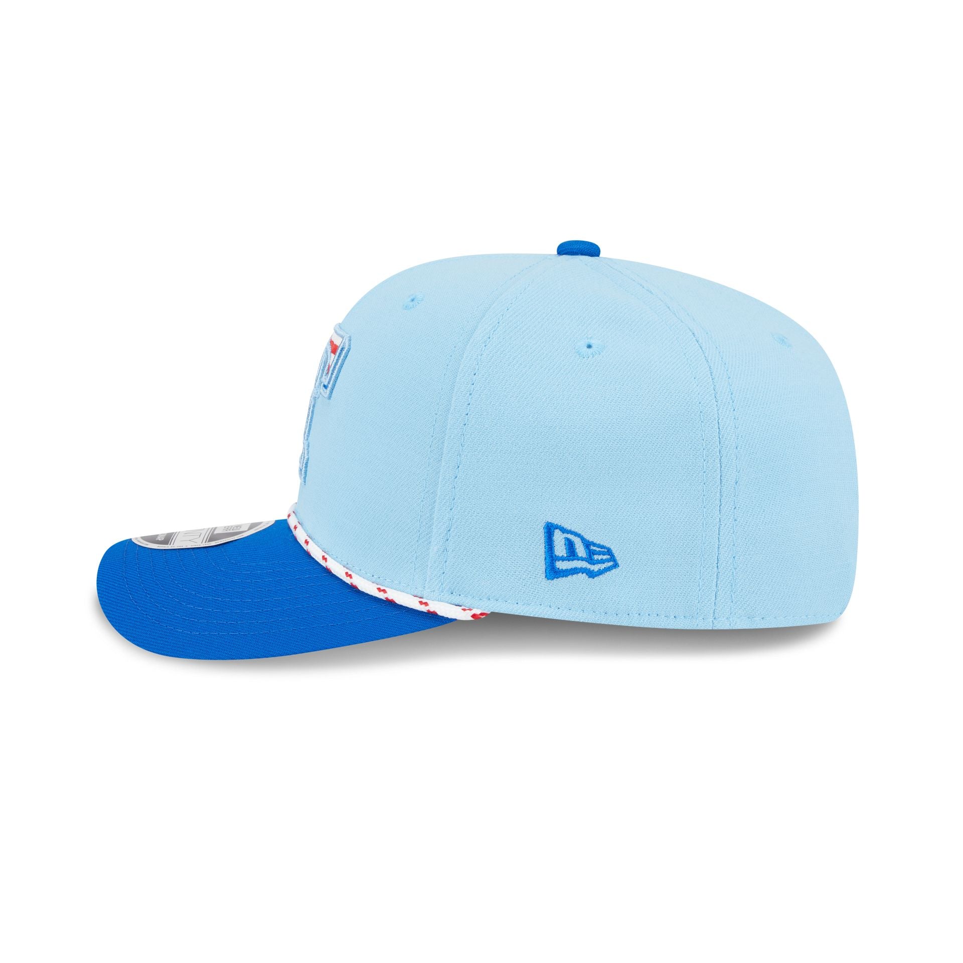 Texas Rangers Independence Day 2025 9SEVENTY Stretch-Snap Hat - Image 4