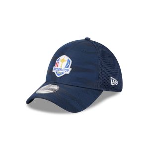 2025 Ryder Cup Navy Camo 39THIRTY Stretch Fit Hat