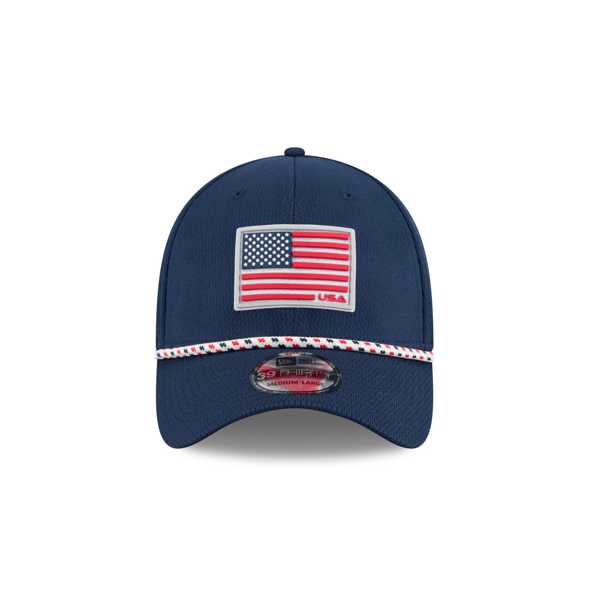 2025 Ryder Cup Team USA Flag 39THIRTY Stretch Fit Hat - Image 2