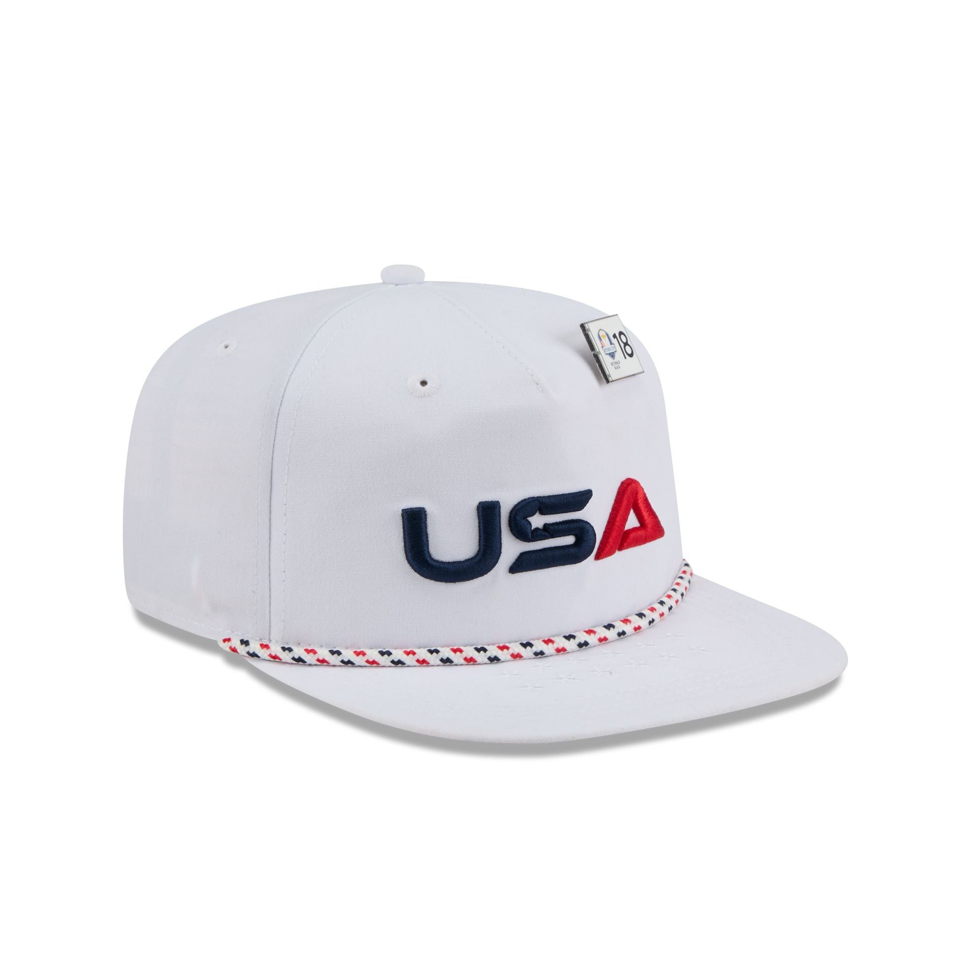 2025 Ryder Cup Team USA White Golfer Hat - Image 3