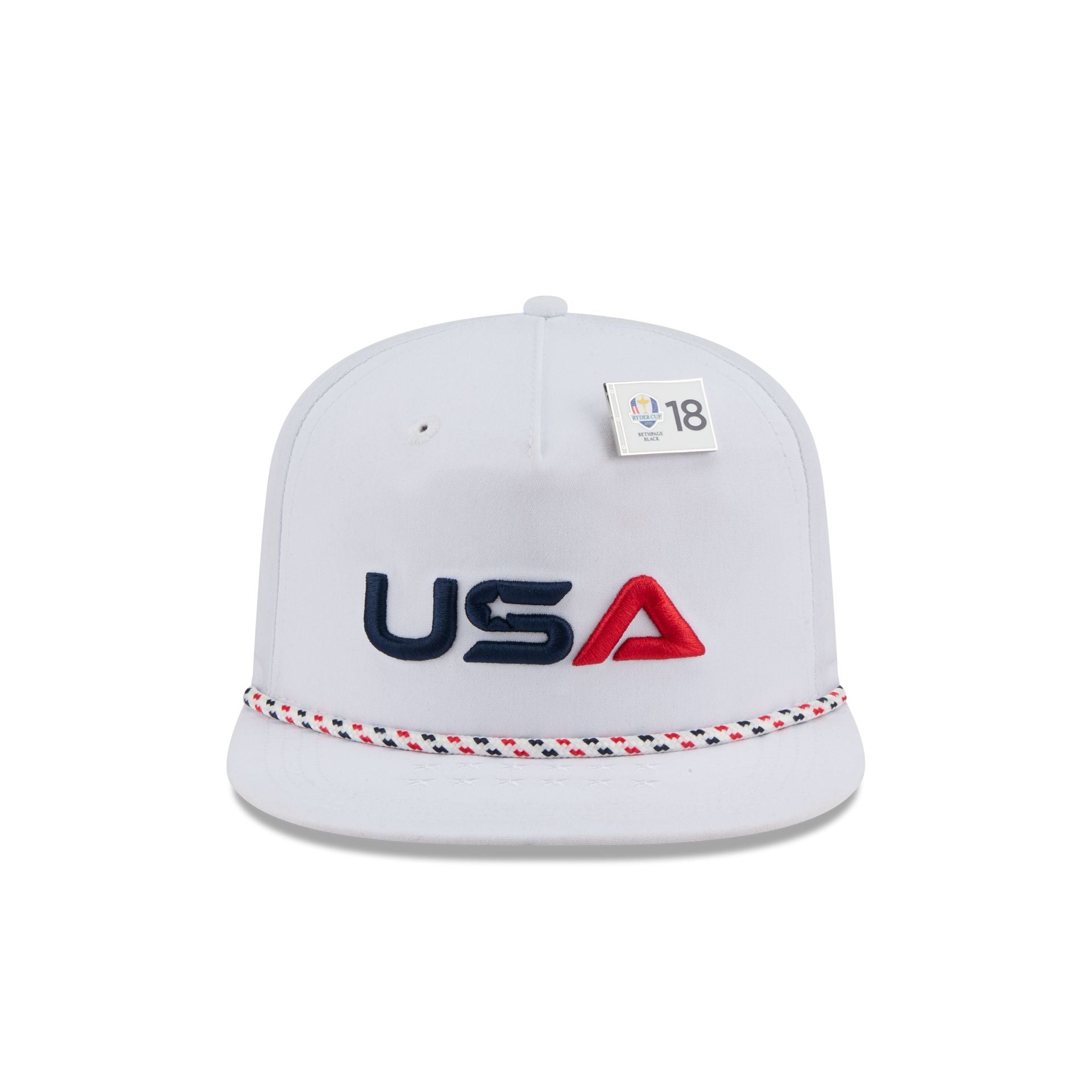 2025 Ryder Cup Team USA White Golfer Hat - Image 2