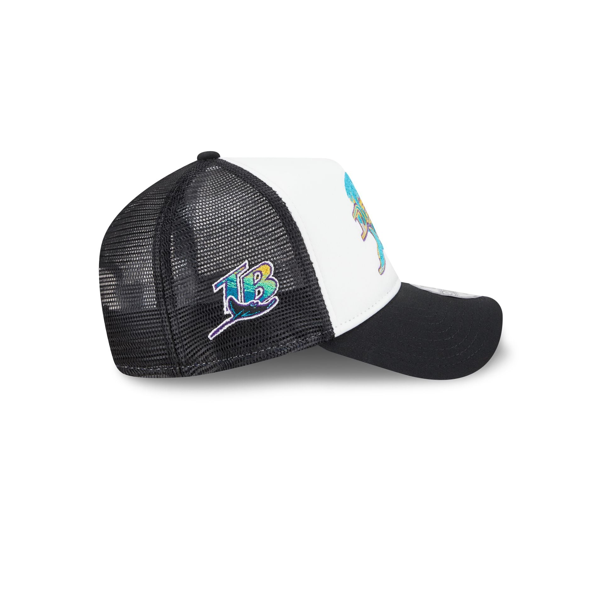 Tampa Bay Devil Rays Spring Training 9FORTY A-Frame Trucker Hat - Image 4