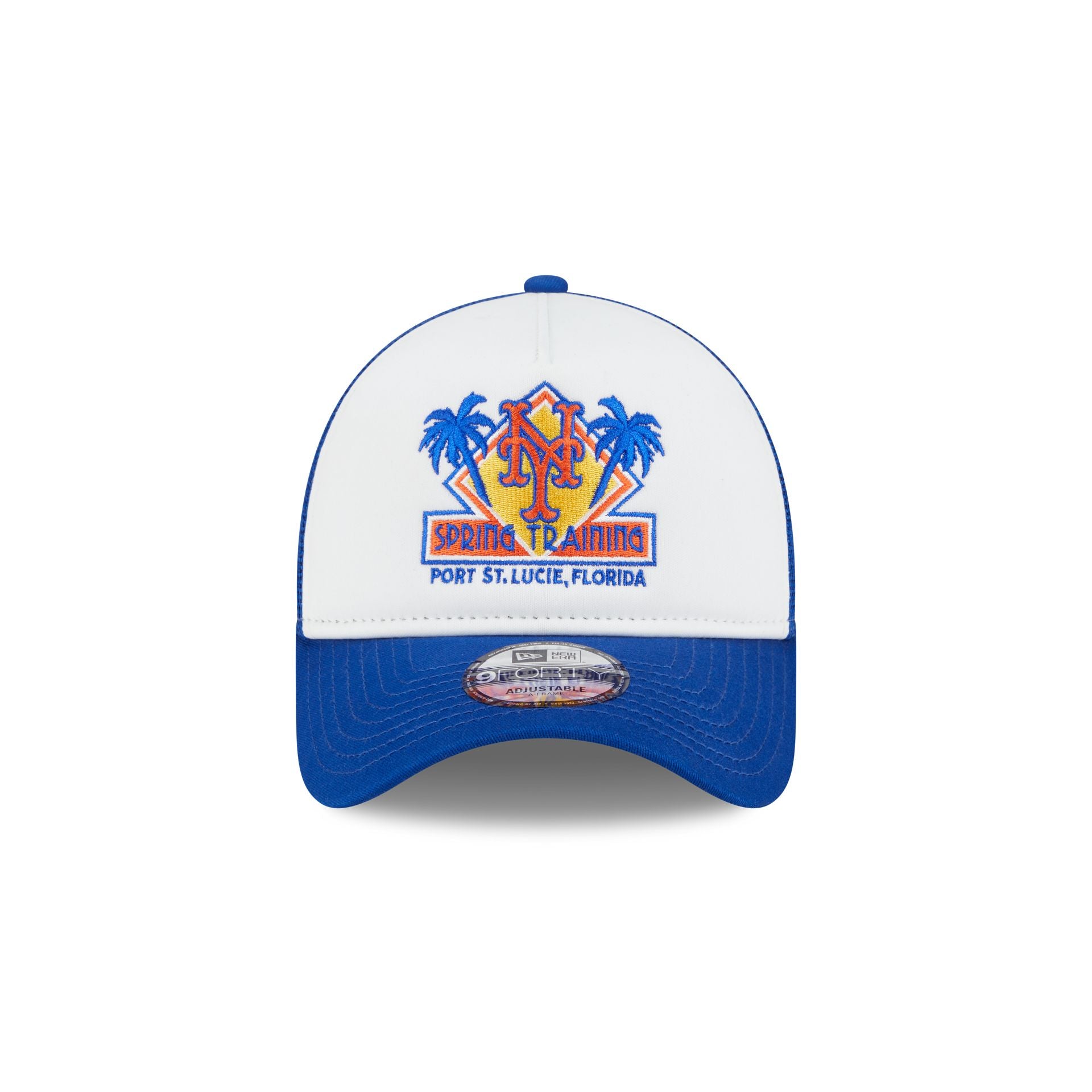 New York Mets Spring Training 9FORTY A-Frame Trucker Hat - Image 2