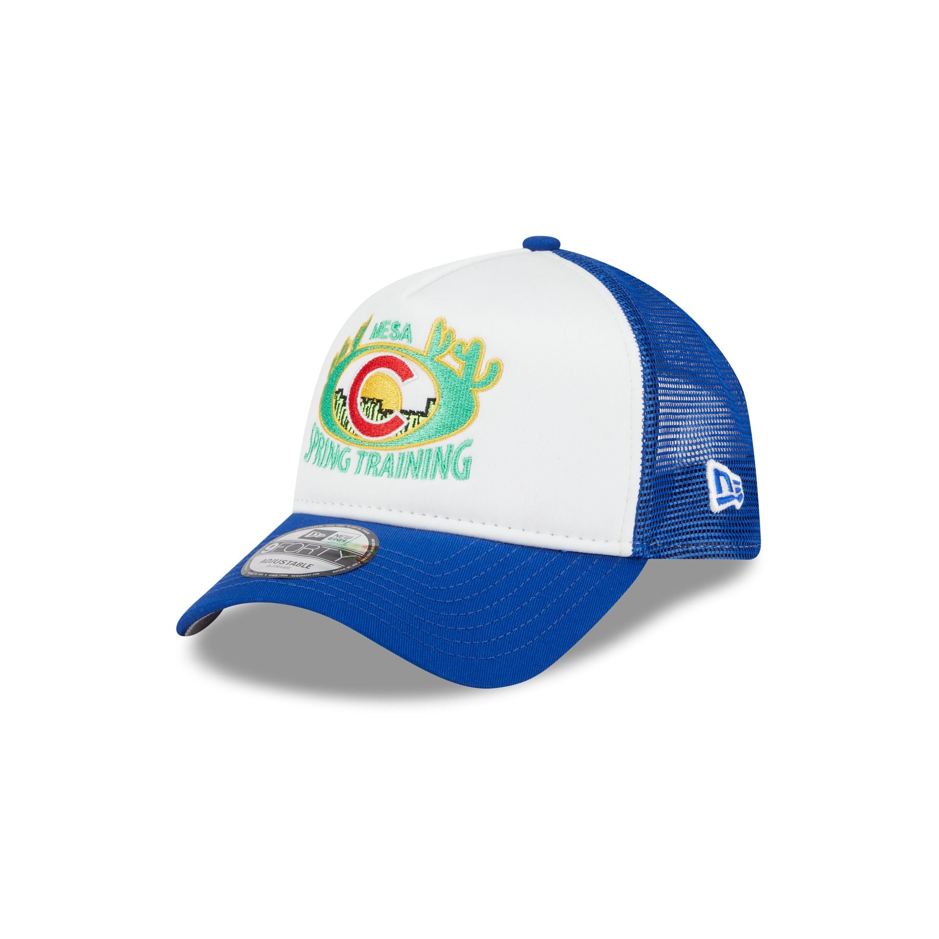 Chicago Cubs Spring Training 9FORTY A-Frame Trucker Hat - Image 3