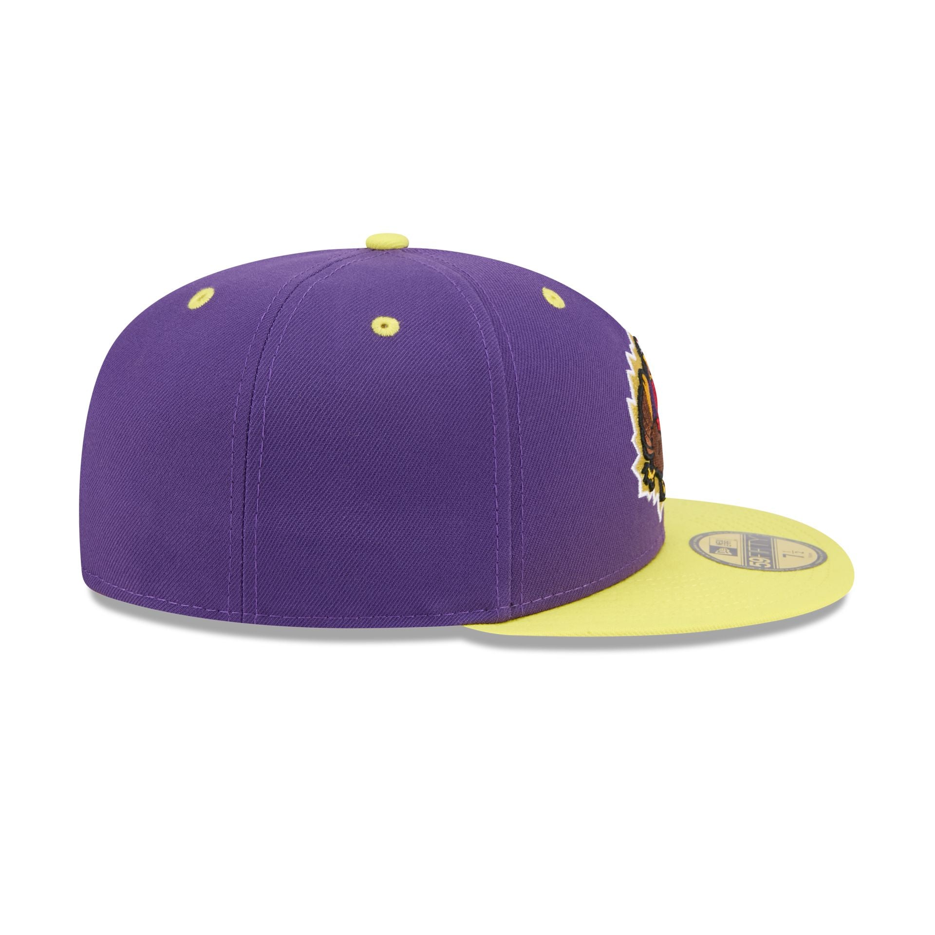 Hartford Yard Goats Theme Night Purple 59FIFTY Fitted Hat - Image 5