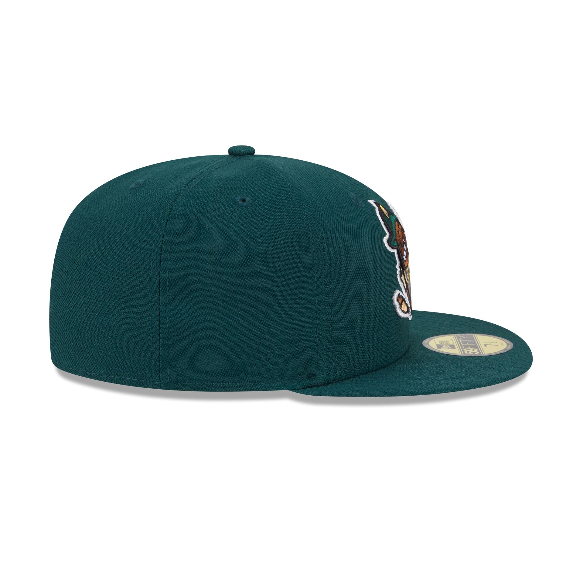 Wisconsin Timber Rattlers Theme Night Black 59FIFTY Fitted Hat - Image 5