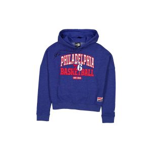 Philadelphia 76ers Throwback Women's Glitter Hoodie