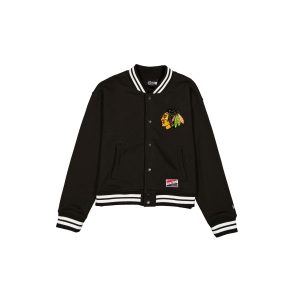 Chicago Blackhawks Throwback Women's Snap Front Jacket