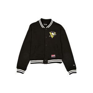 Pittsburgh Penguins Throwback Women's Snap Front Jacket
