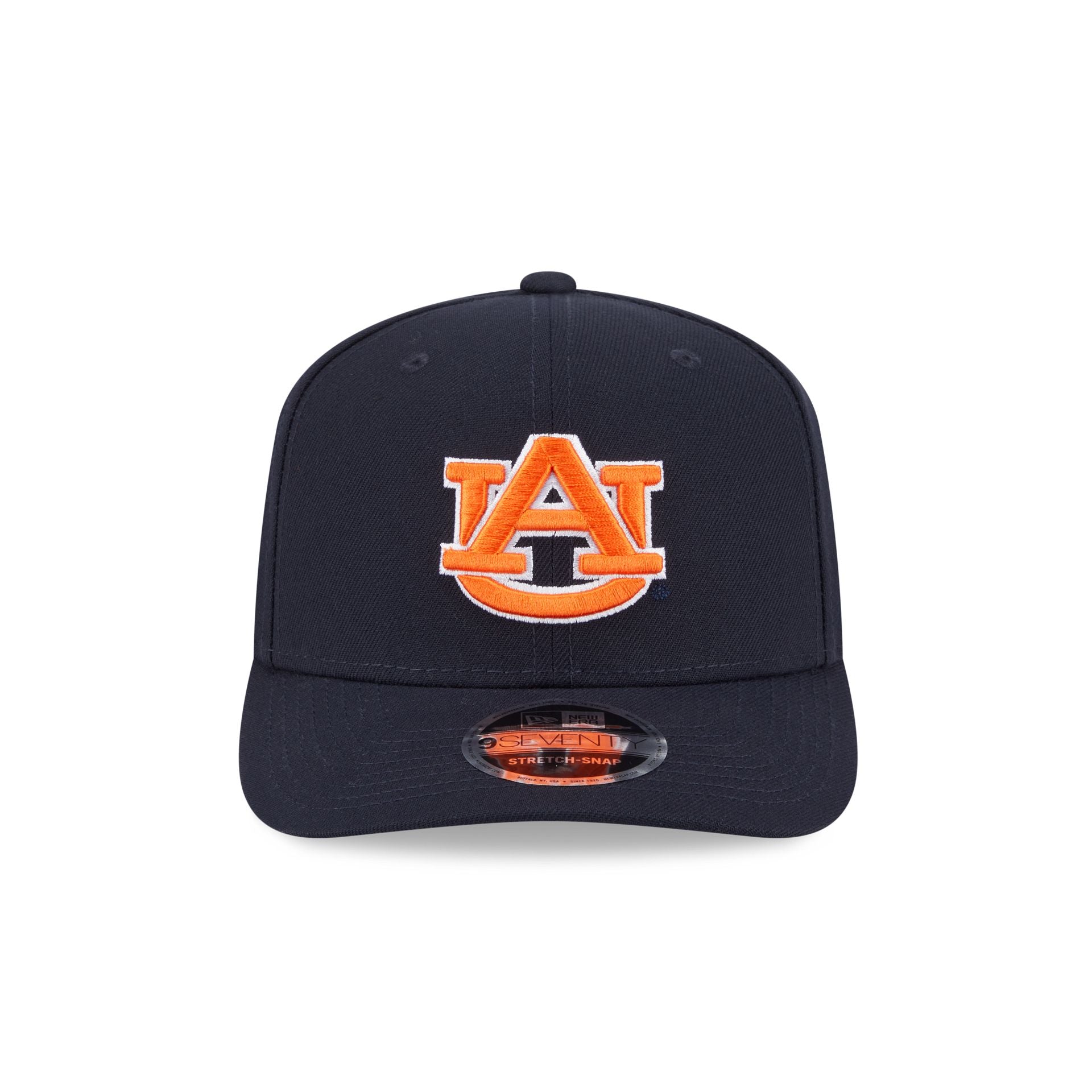Auburn Tigers Team 9SEVENTY Stretch-Snap Hat - Image 2