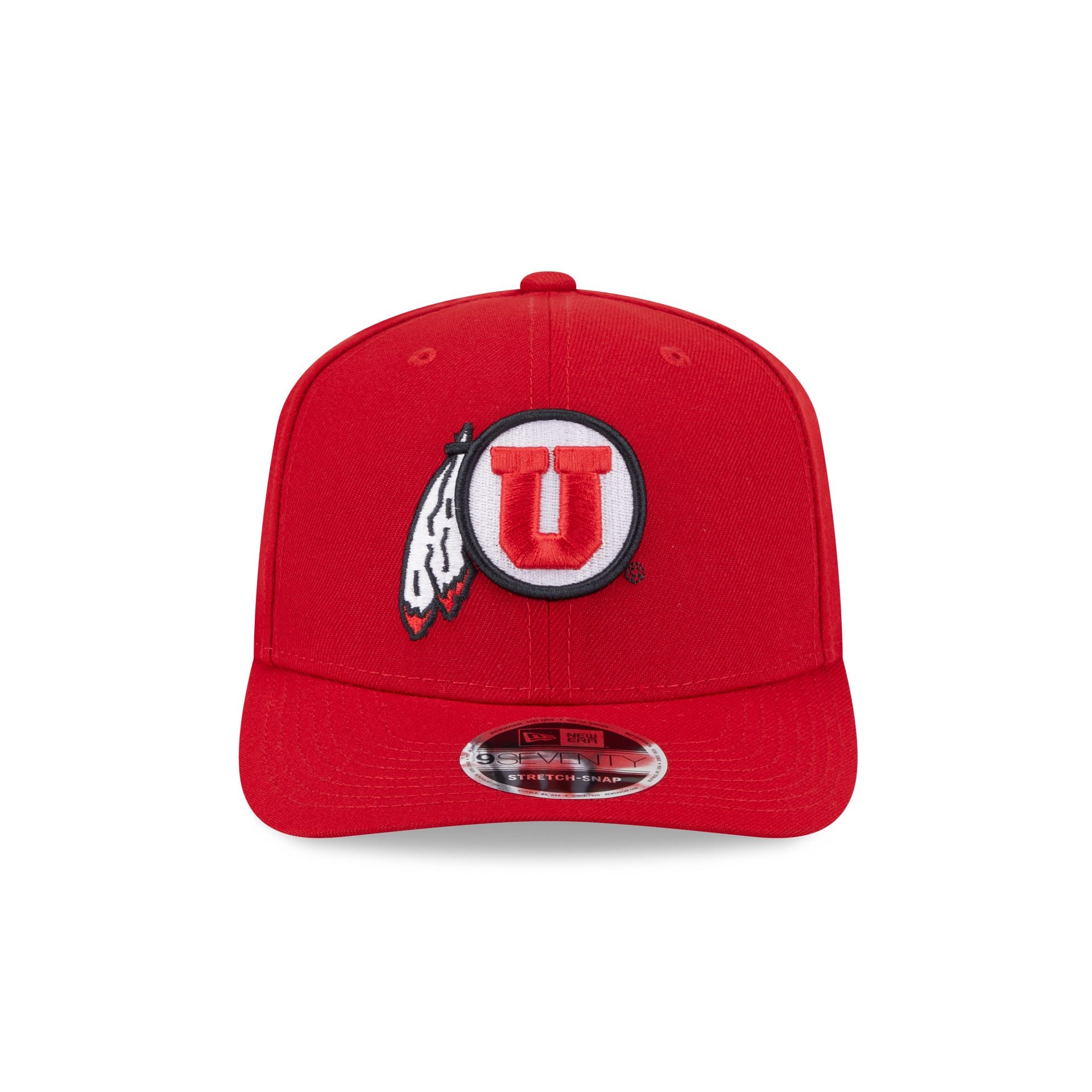 Utah Utes Team 9SEVENTY Stretch-Snap Hat - Image 2
