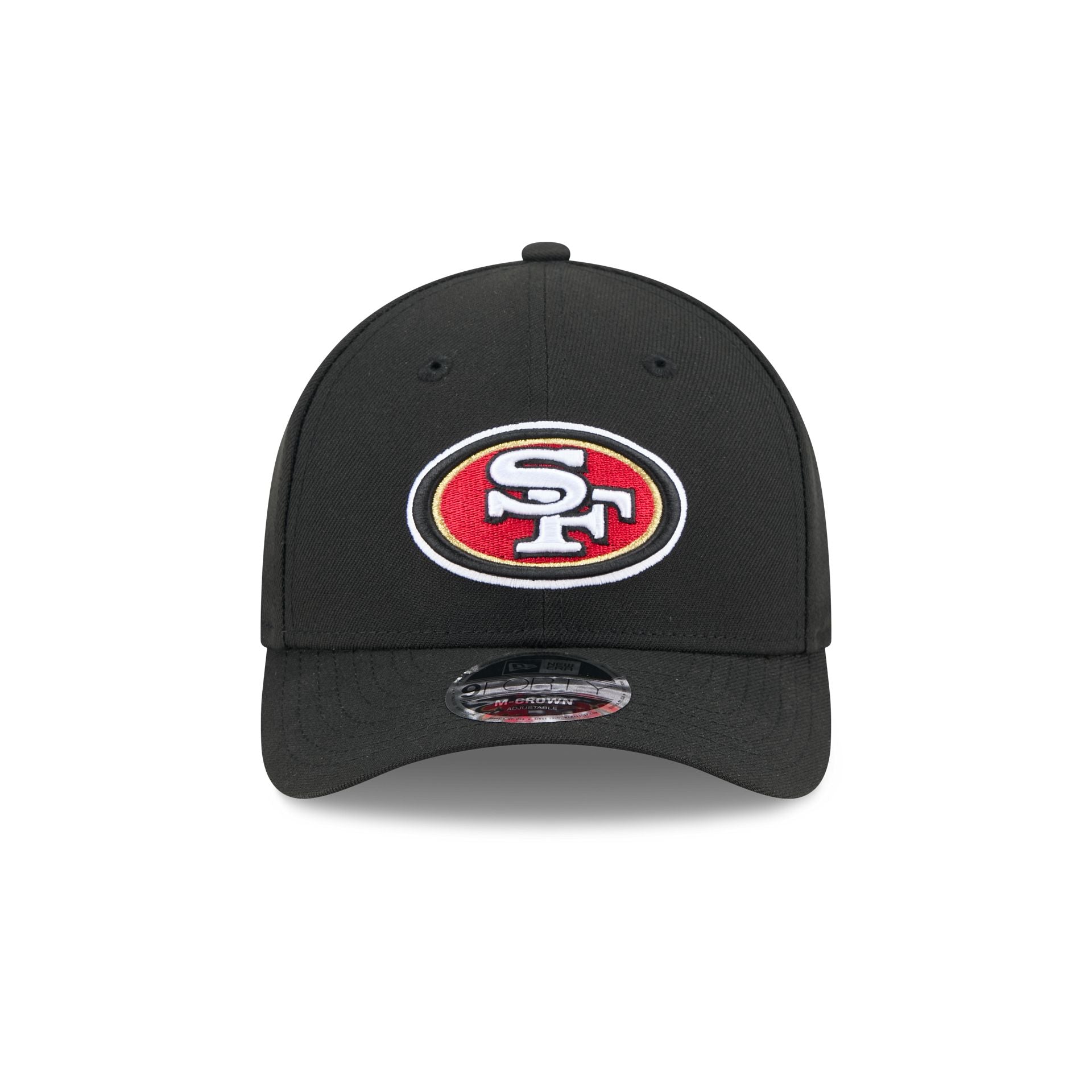 San Francisco 49ers Team Black 9FORTY M-Crown Snapback Hat - Image 2