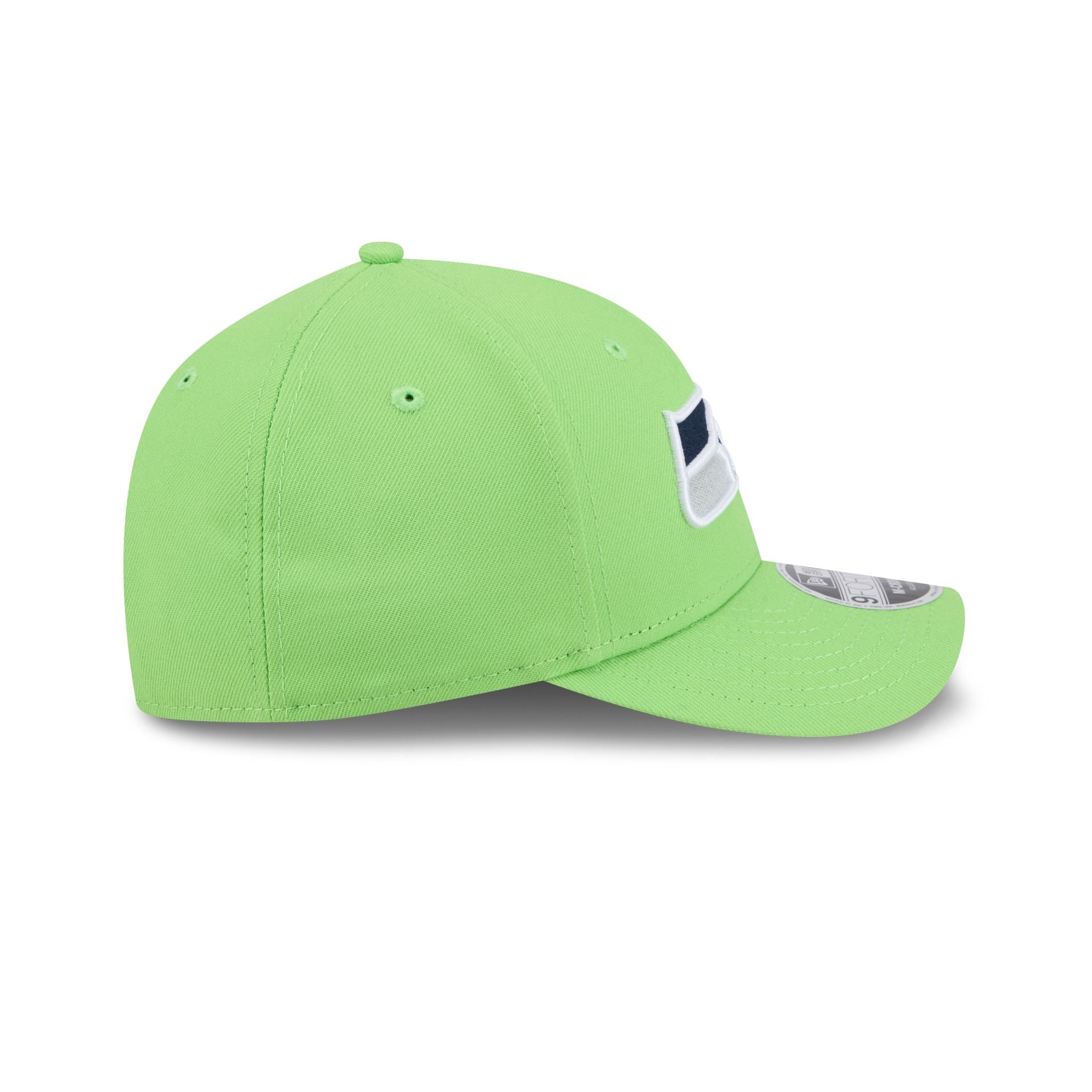 Seattle Seahawks Team Action Green 9FORTY M-Crown Snapback Hat - Image 5