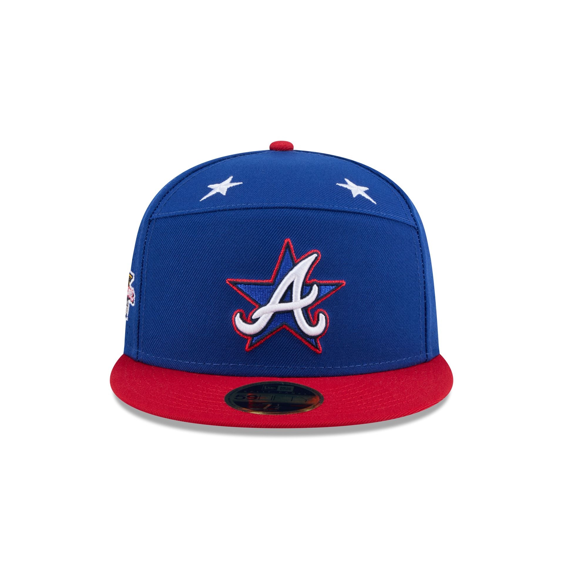 Atlanta Braves 2025 All-Star Game Workout Split Panel 59FIFTY Fitted Hat - Image 2