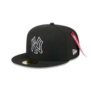 Alpha Industries x New York Yankees Black 59FIFTY Fitted Hat